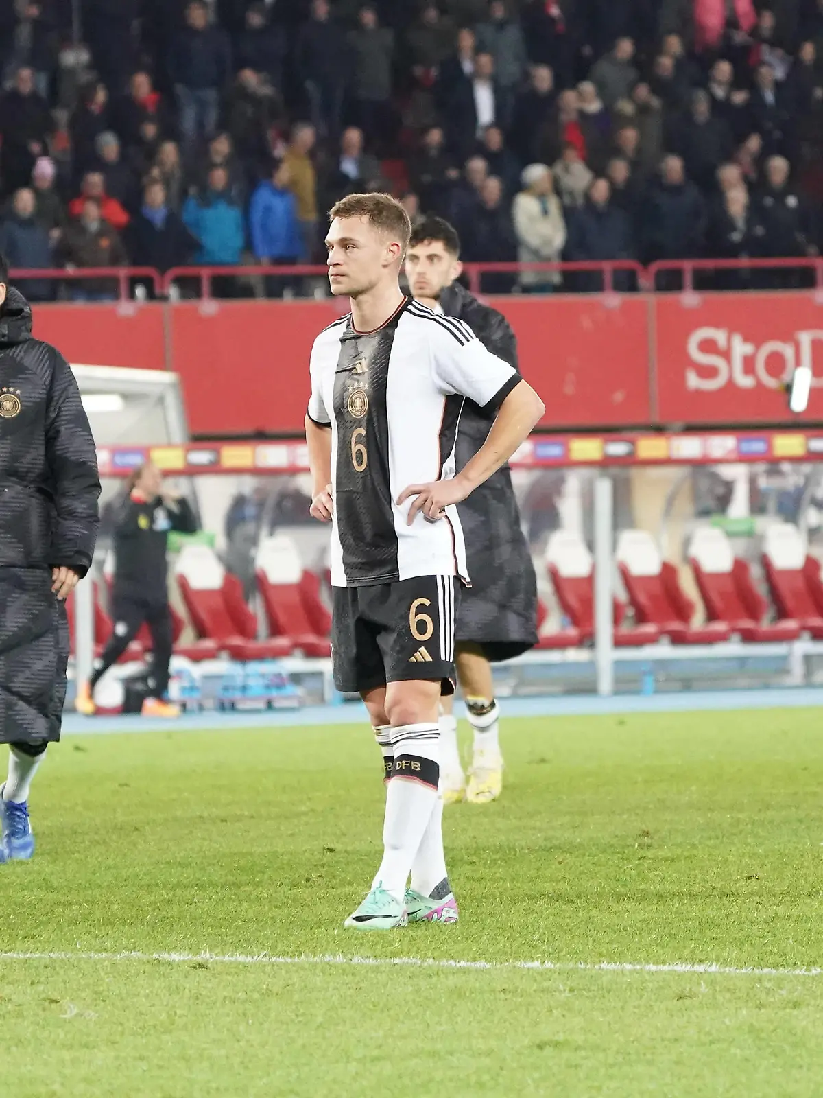 Joshua Kimmich Deutschland Germany - Wien 21.11.2023: Österreich vs. Deutschland, Ernst-Happel-Stadion Wien, Freundschaftsspiel *** Joshua Kimmich Germany Germany Vienna 21 11 2023 Austria vs Germany, Ernst Happel Stadium Vienna, Friendly match