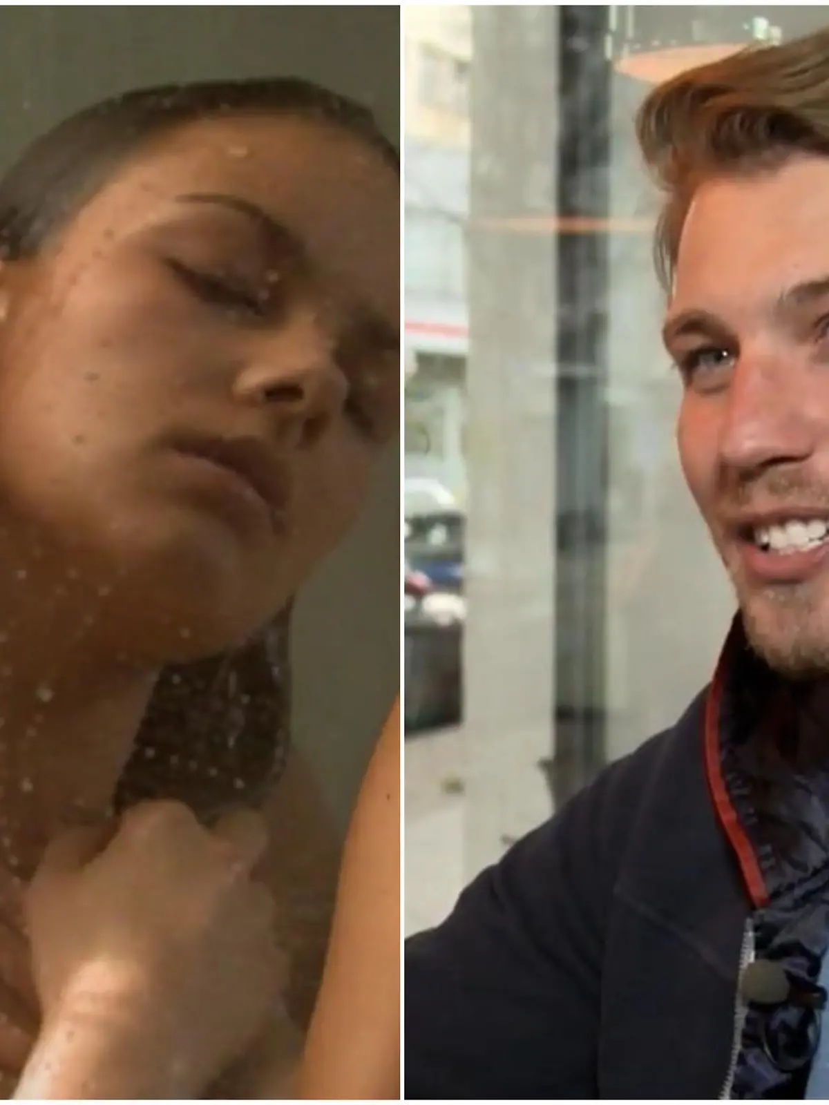 Raúl Richter erinnert sich an eine pikante Duschszene mit Janina Uhse bei GZSZ.