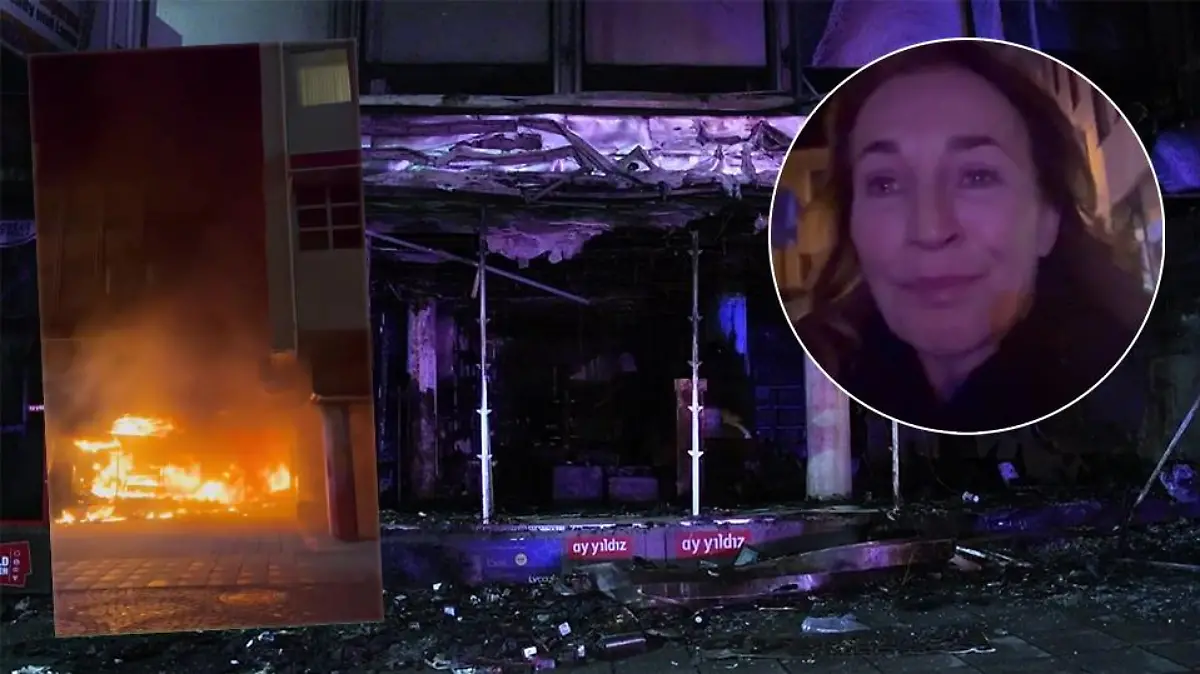 Caroline Beil erzählt unter Tränen von dem Brand in Worms nach ihrer Theater-Premiere.
