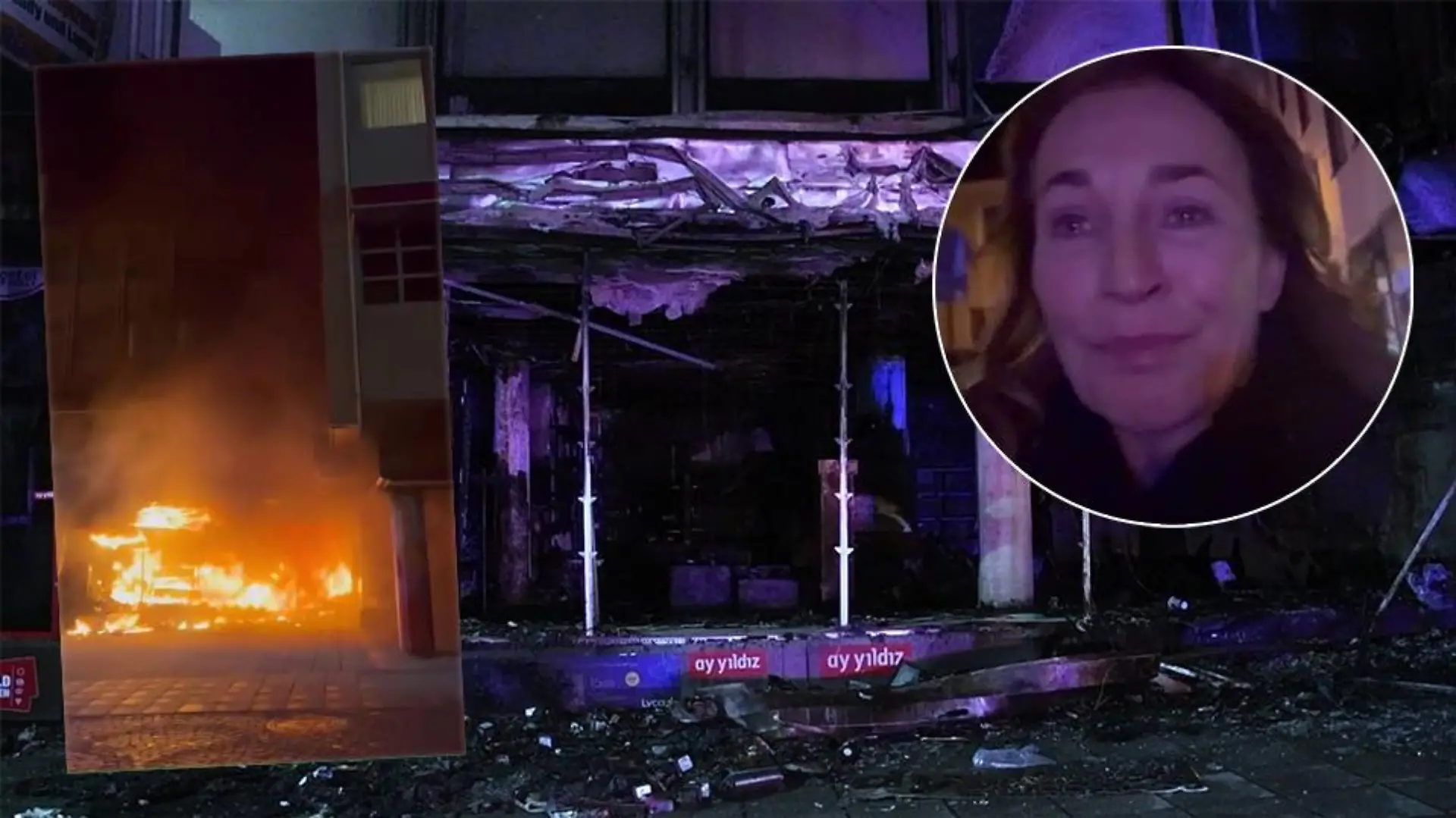Caroline Beil erzählt unter Tränen von dem Brand in Worms nach ihrer Theater-Premiere.