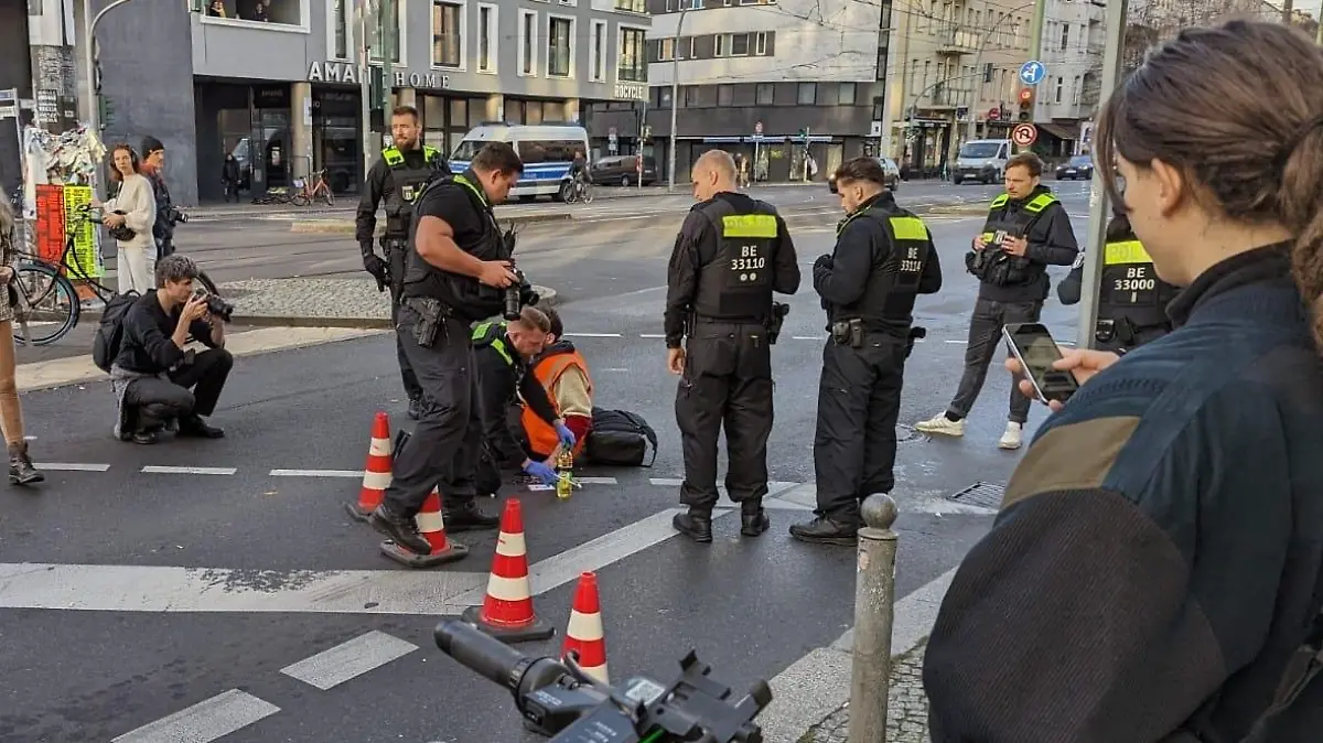 Klima-Protest Berlin-Mitte