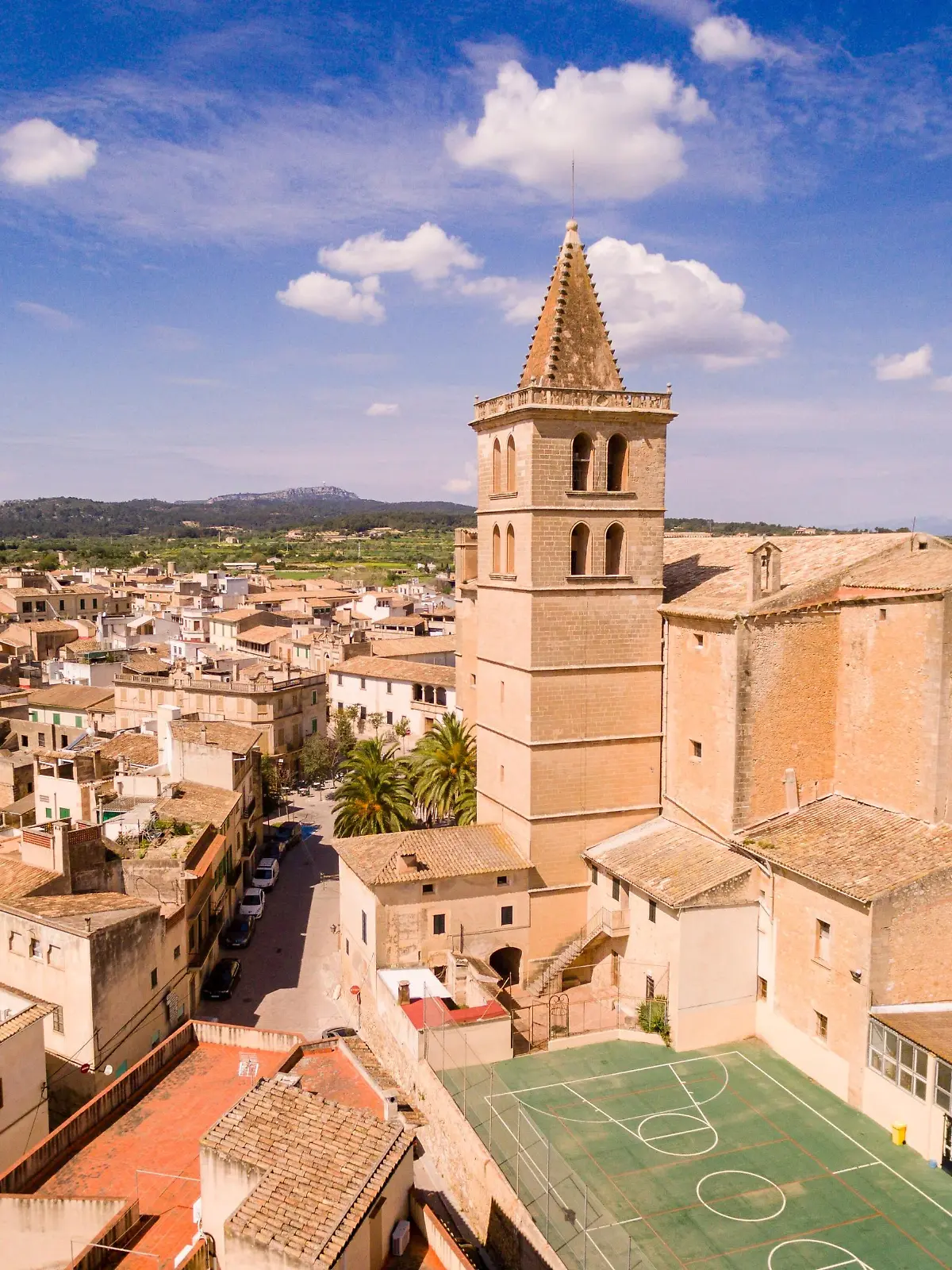 iglesia parroquial de Porreres , Virgen de la ConsolaciónPorreres, Mallorca, balearic islands, spain, europe.