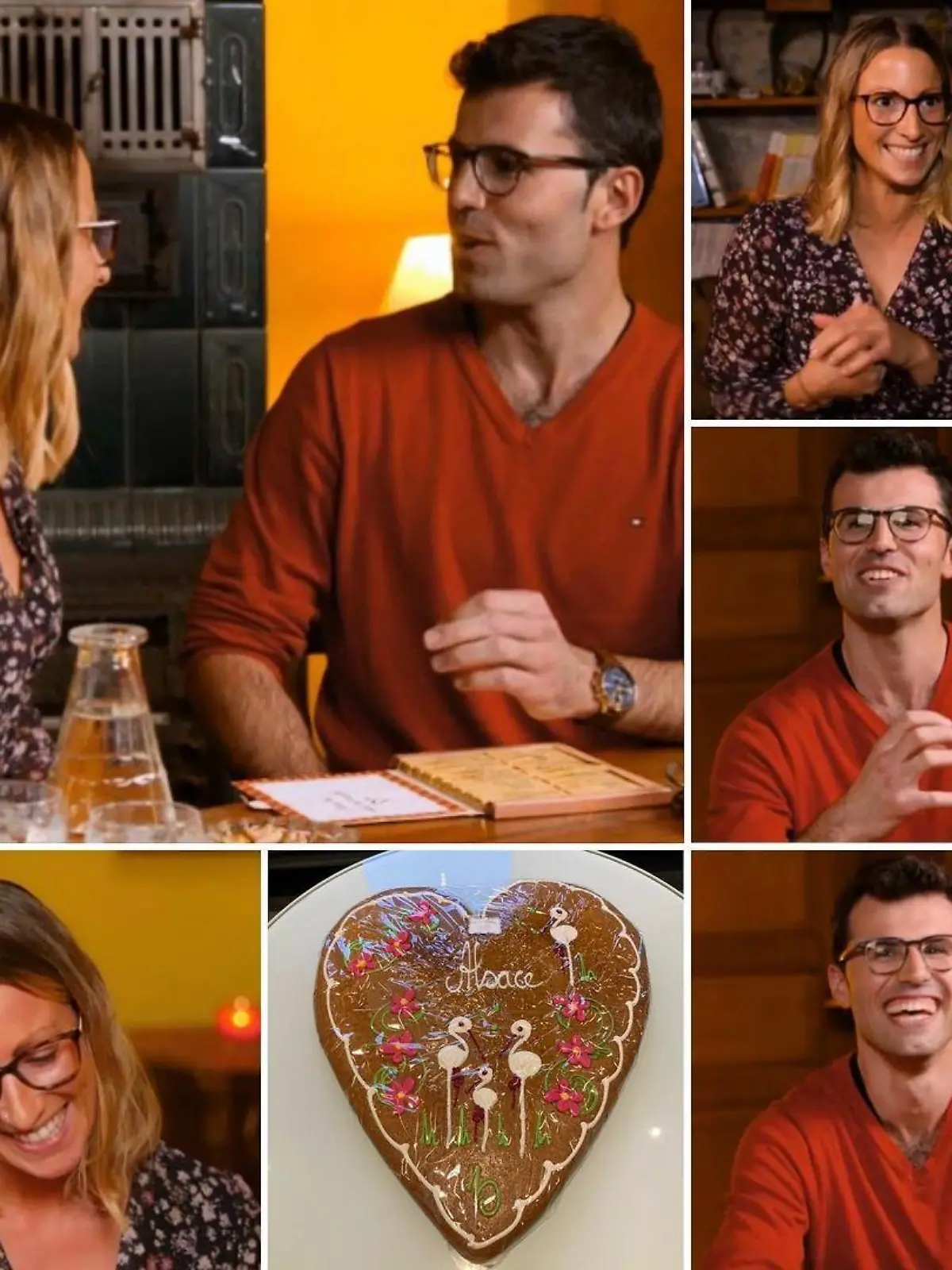 Einjähriges Liebesjubiläum! Mit dieser süßen Collage möchte "Bauer sucht Frau International"-Kandidatin Steffi ihre Liebe zu Ackerbauer Justin zeigen und einmal in alle Richtungen von Herzen danke sagen