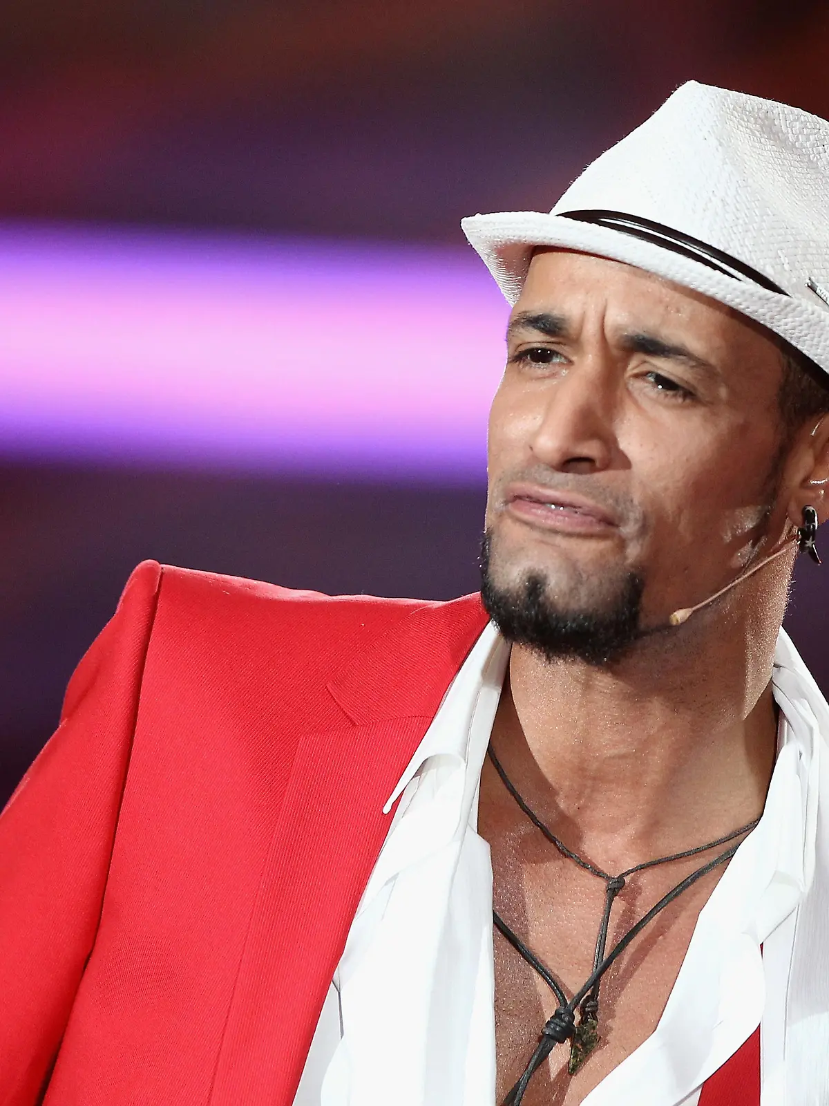 BERLIN - APRIL 16: Singer Mark Medlock performs during the 'Let's Dance' TV show at Studios Adlershof on April 16, 2010 in Berlin, Germany. (Photo by Andreas Rentz/Getty Images)