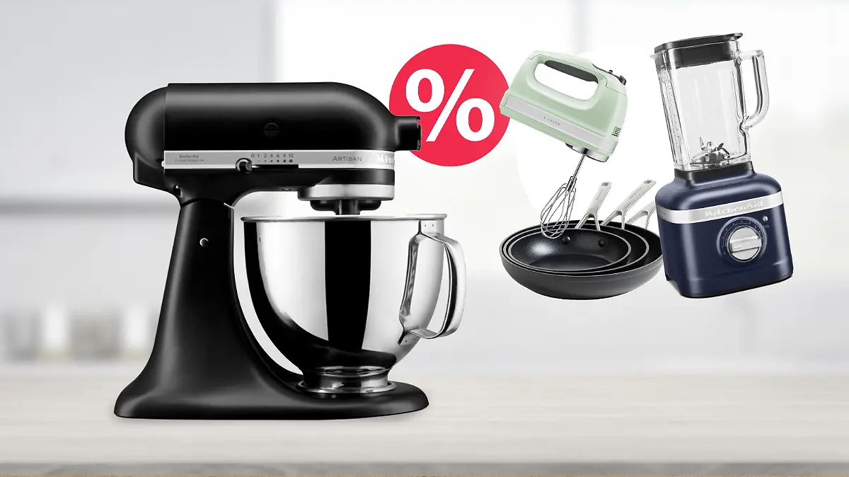 KitchenAid Artisan in Schwarz zum Black Friday.