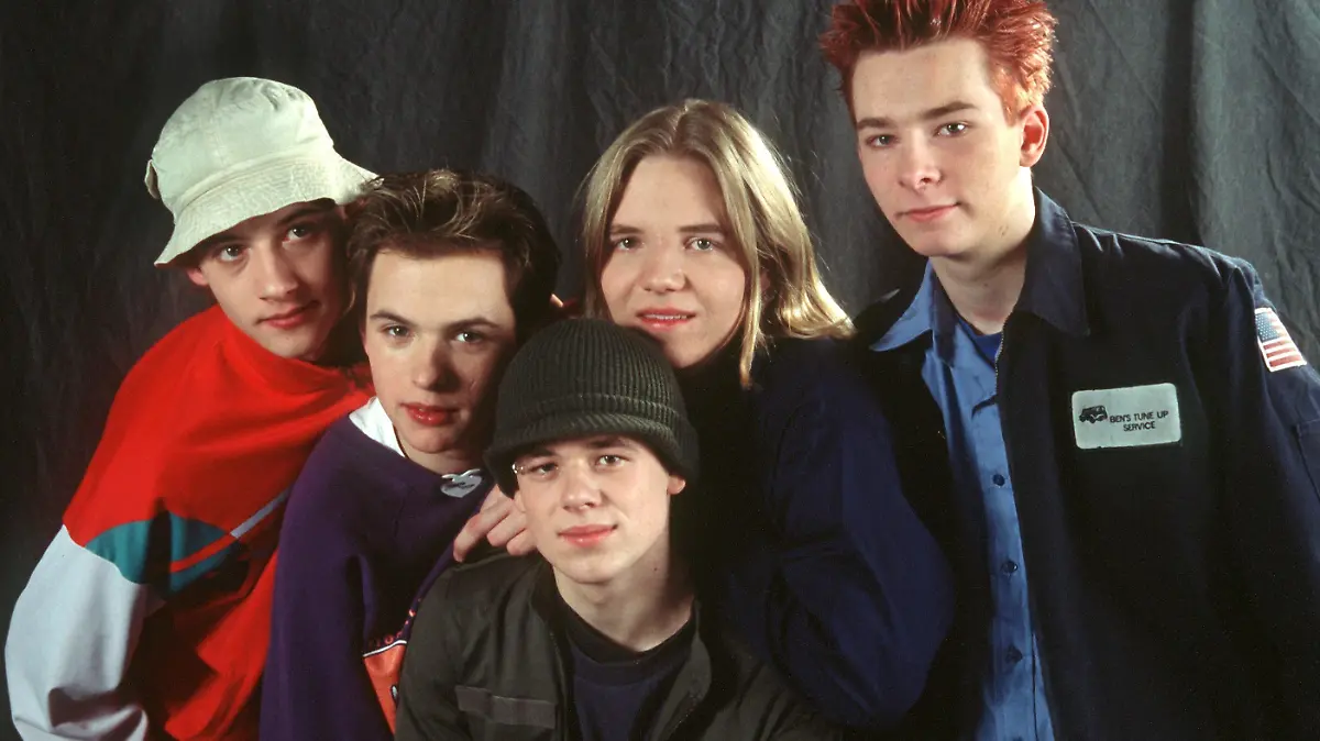So sah die Teenie-Band 'Echt' 1998 noch aus