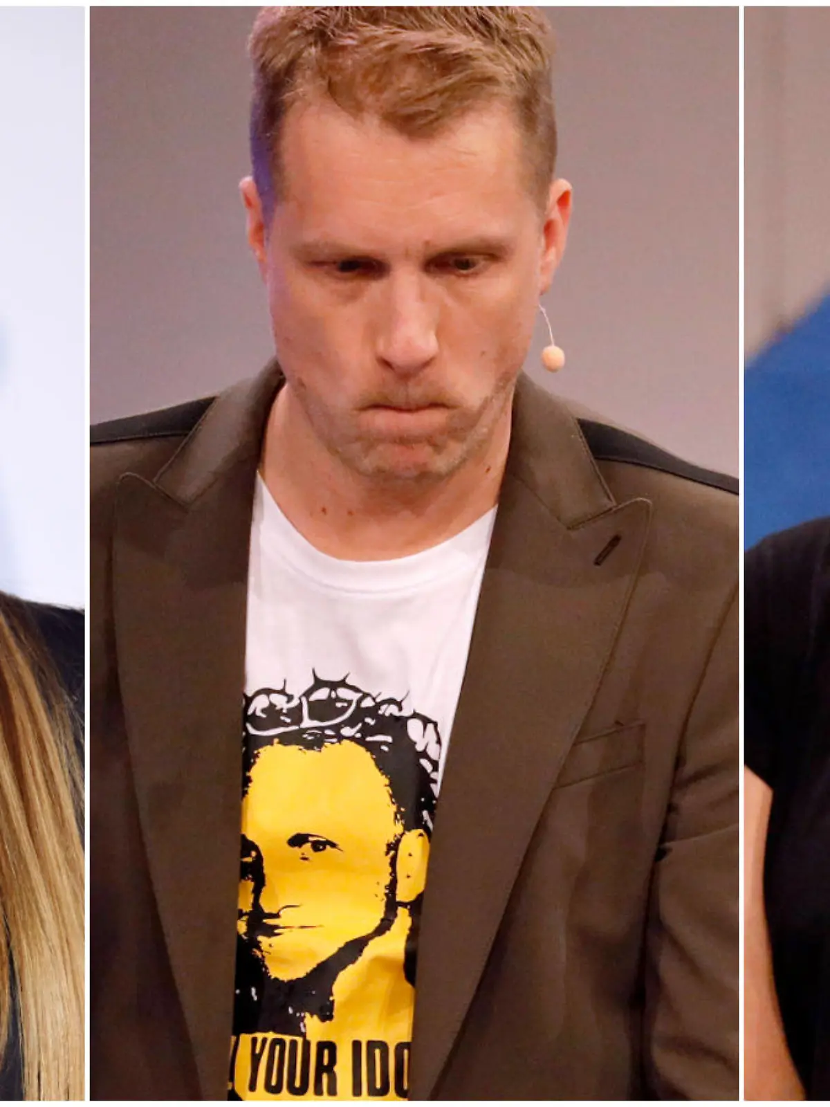 Alessandra Meyer-Wölden, Oliver Pocher und Amira Pocher (Collage)