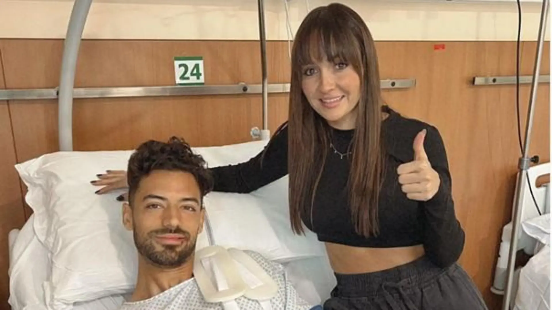Pablo Mari meldet sich nach seiner OP aus dem Krankenhaus.