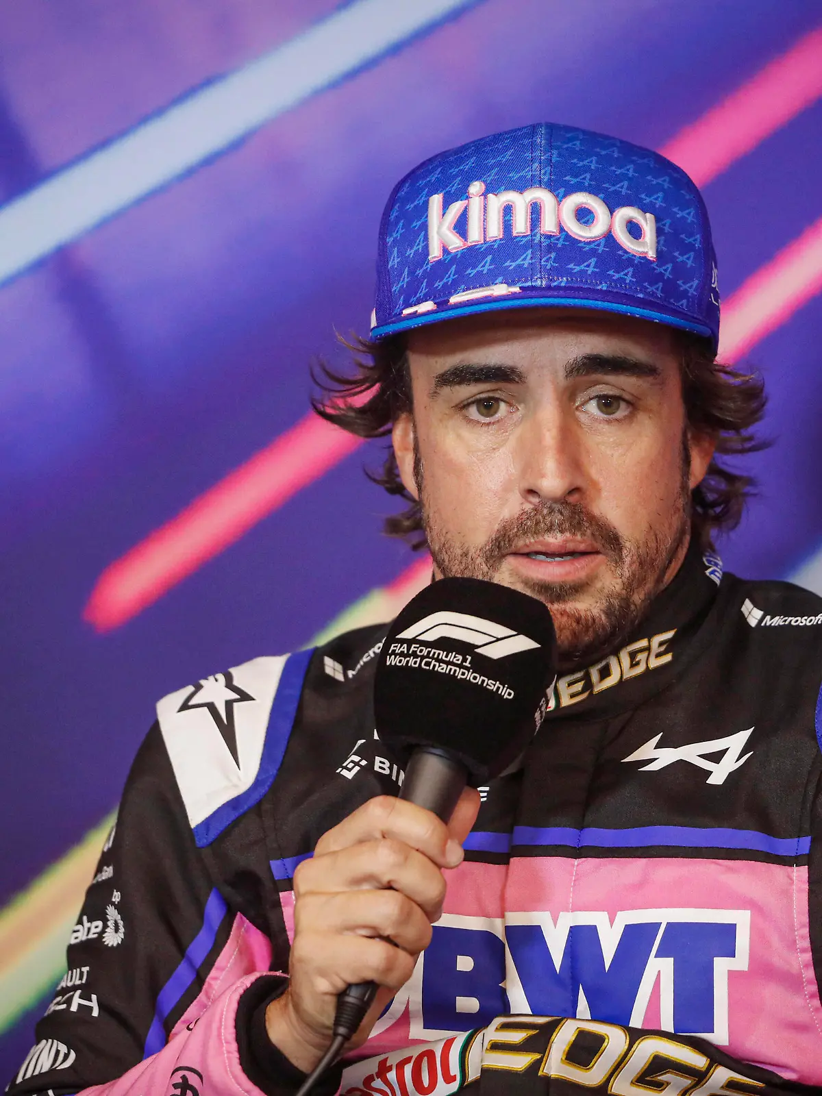  ALONSO Fernando spa, Alpine F1 Team A522, portrait during the Formula 1 AWS Grand Prix du Canada 2022, 9th round of the 2022 FIA Formula One World Championship, WM, Weltmeisterschaft on the Circuit Gilles Villeneuve, from June 17 to 19, 2022 in Montreal, Canada - F1 - CANADIAN GRAND PRIX 2022 DPPI/Panoramic PUBLICATIONxNOTxINxFRAxITAxBEL _V2_5518