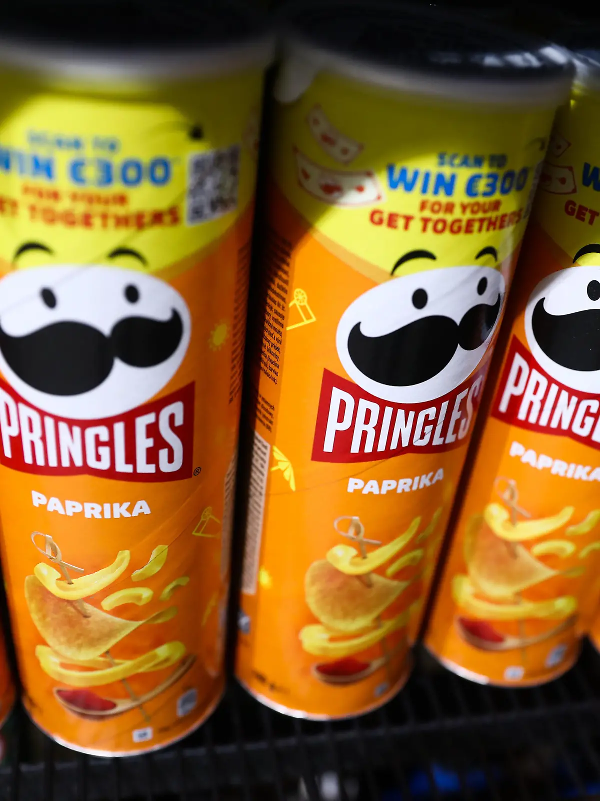 Pringles packaging are seen in a grocery store in Krakow, Poland on August 28, 2023. (Photo by Jakub Porzycki/NurPhoto)