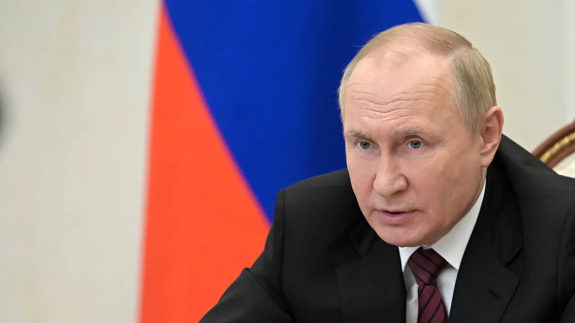 Russia Putin Armed Forces Needs Support Council 8304290 25.10.2022 Russian President Vladimir Putin chairs a meeting of the coordination council to meet the needs of Russia s Armed Forces, other troops, military formations and bodies via a video conference in Moscow, Russia. Aleksey Babushkin / Sputnik Moscow Russia PUBLICATIONxINxGERxSUIxAUTxONLY Copyright: xAlekseyxBabushkinx