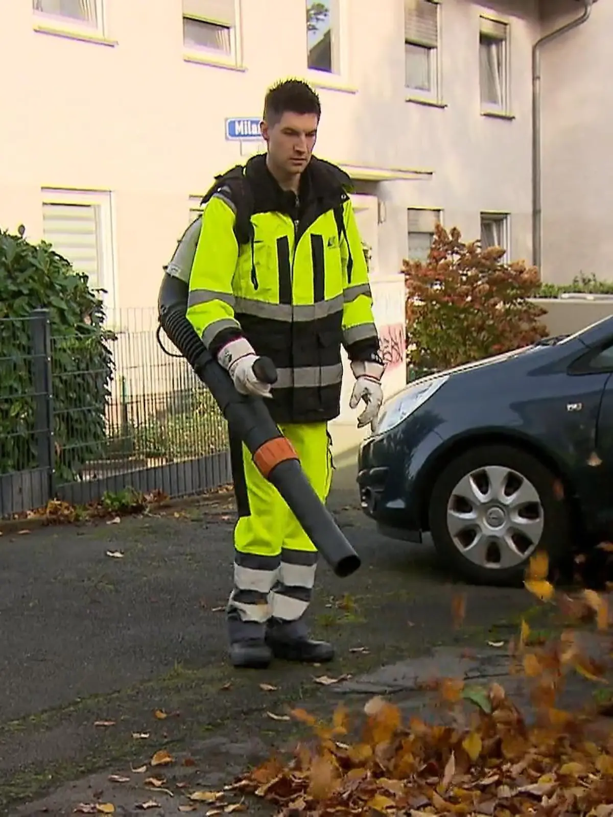 Bild zu: "Einen Tag als Straßenreiniger"