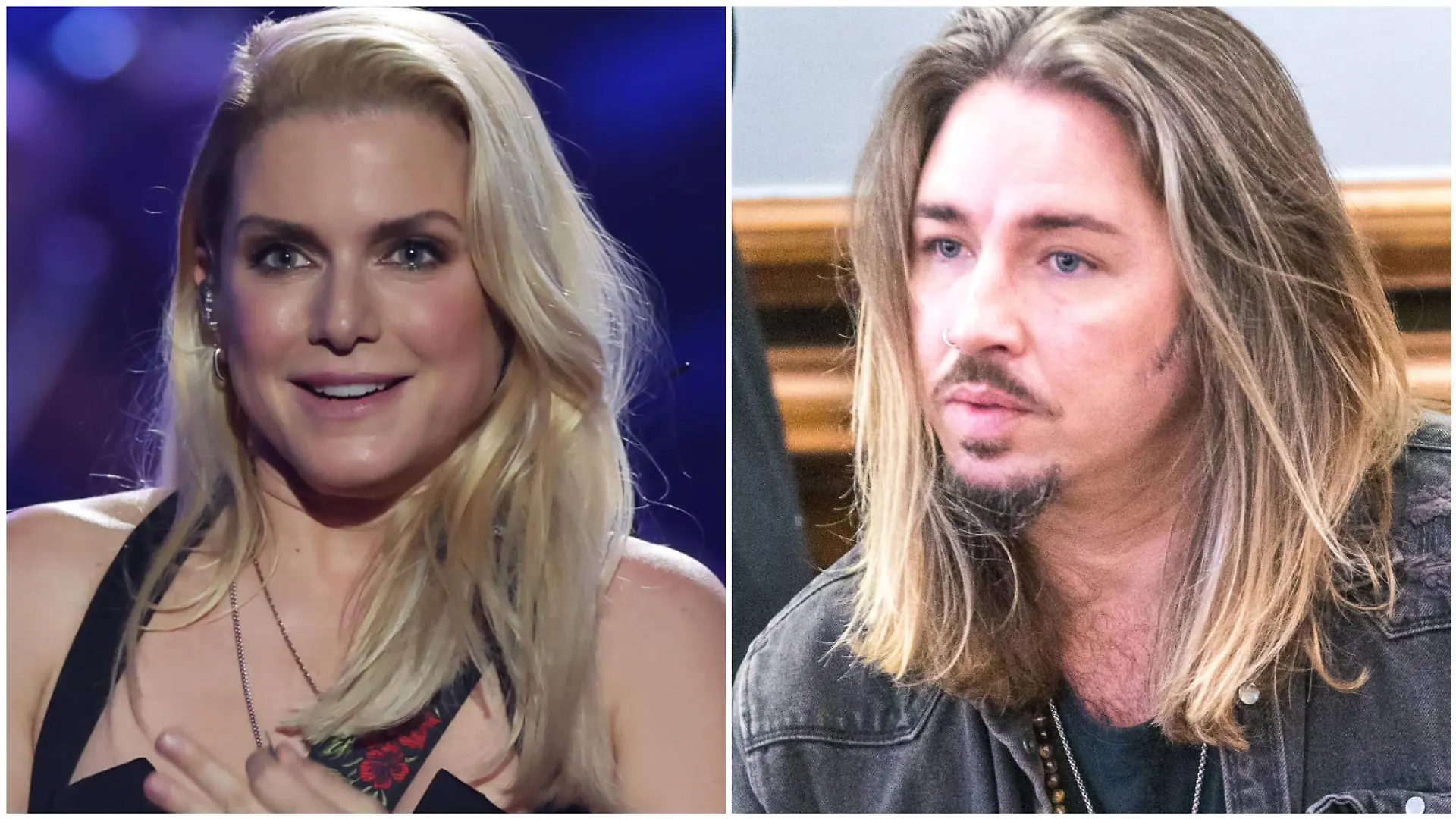 Jeanette Biedermann und Gil Ofarim (Collage)