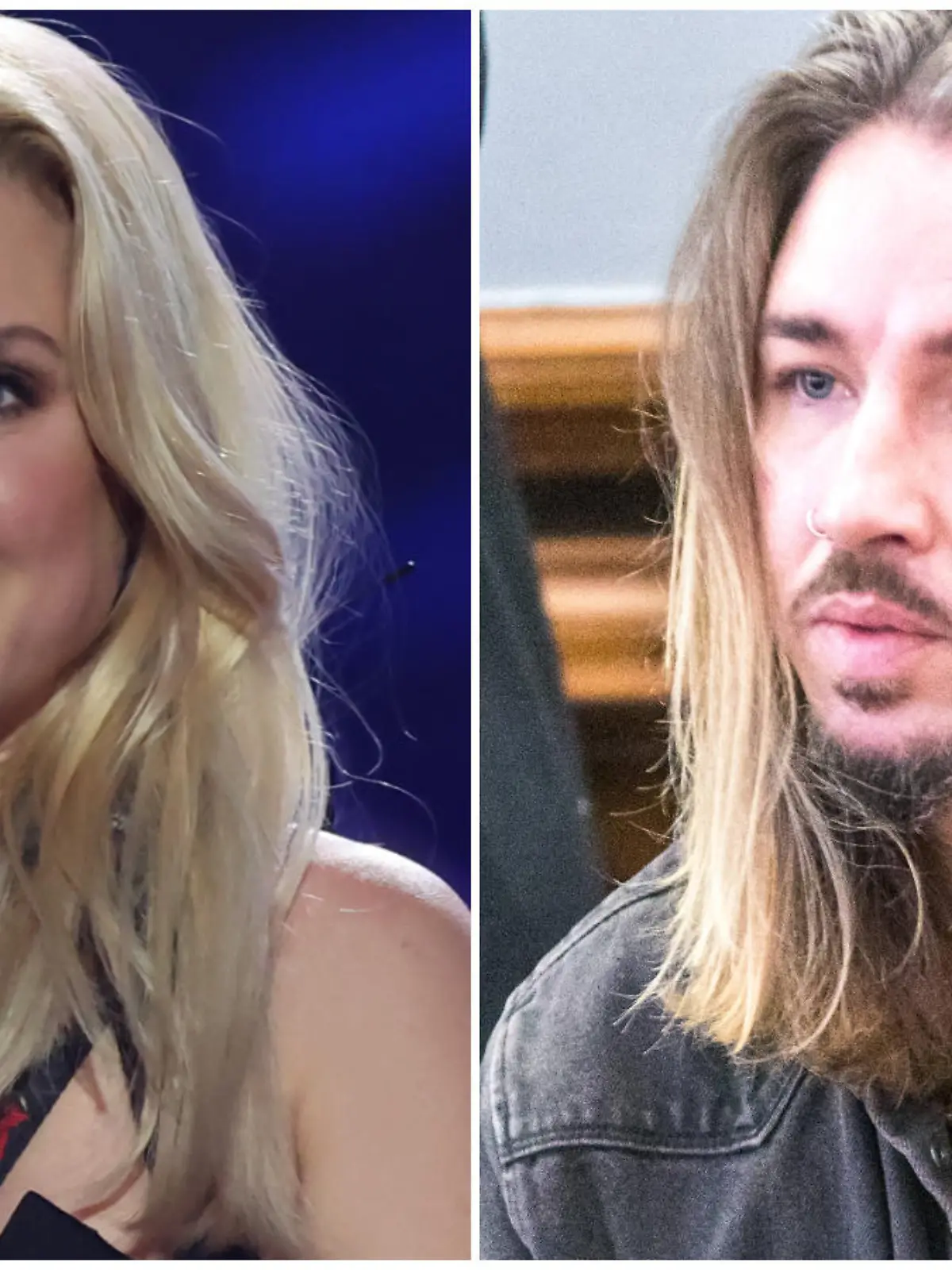 Jeanette Biedermann und Gil Ofarim (Collage)