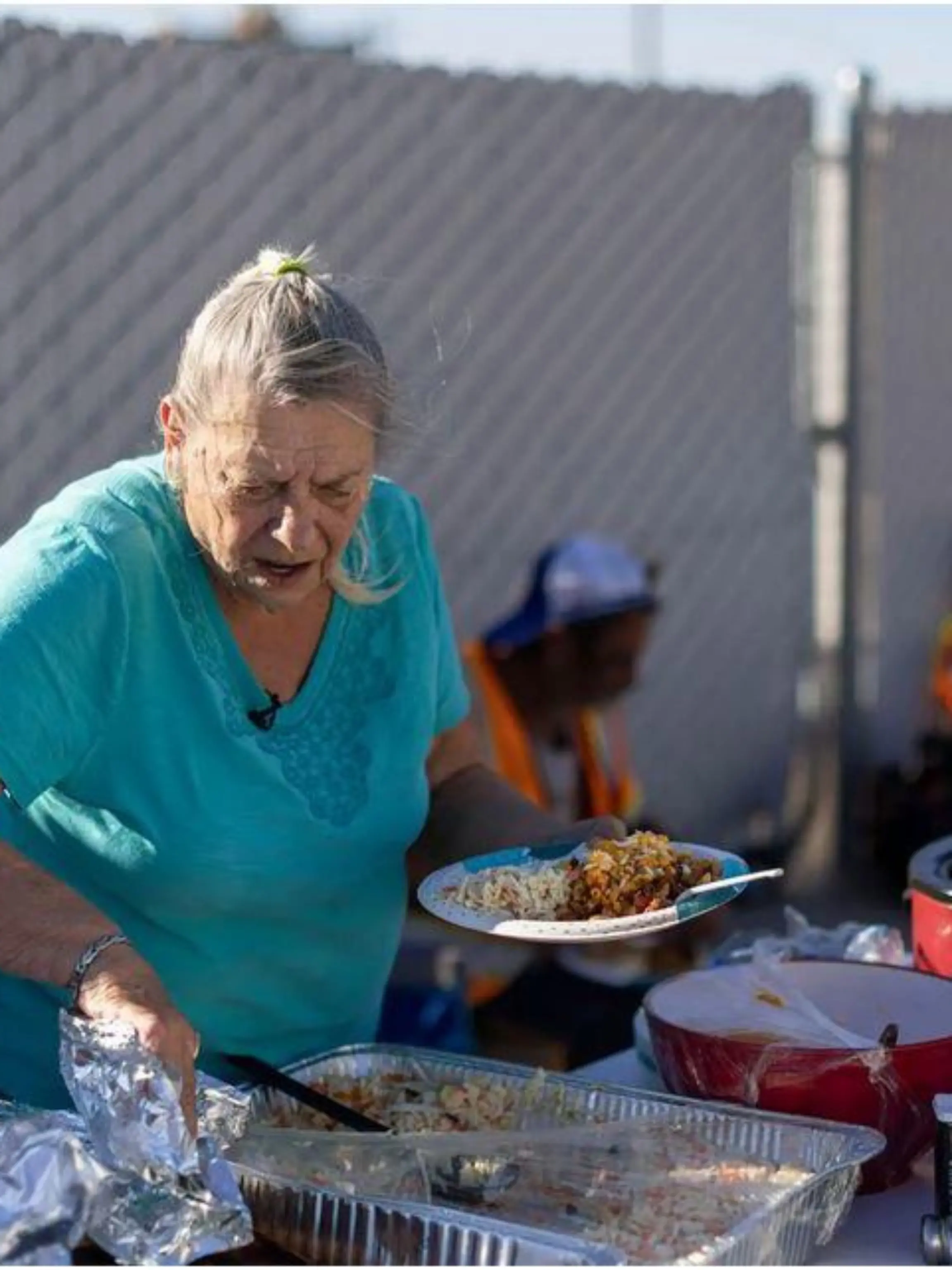 Norma Thornton (78) wurde im März verhaftet, weil sie Obdachlosen Essen in einem Park servierte.