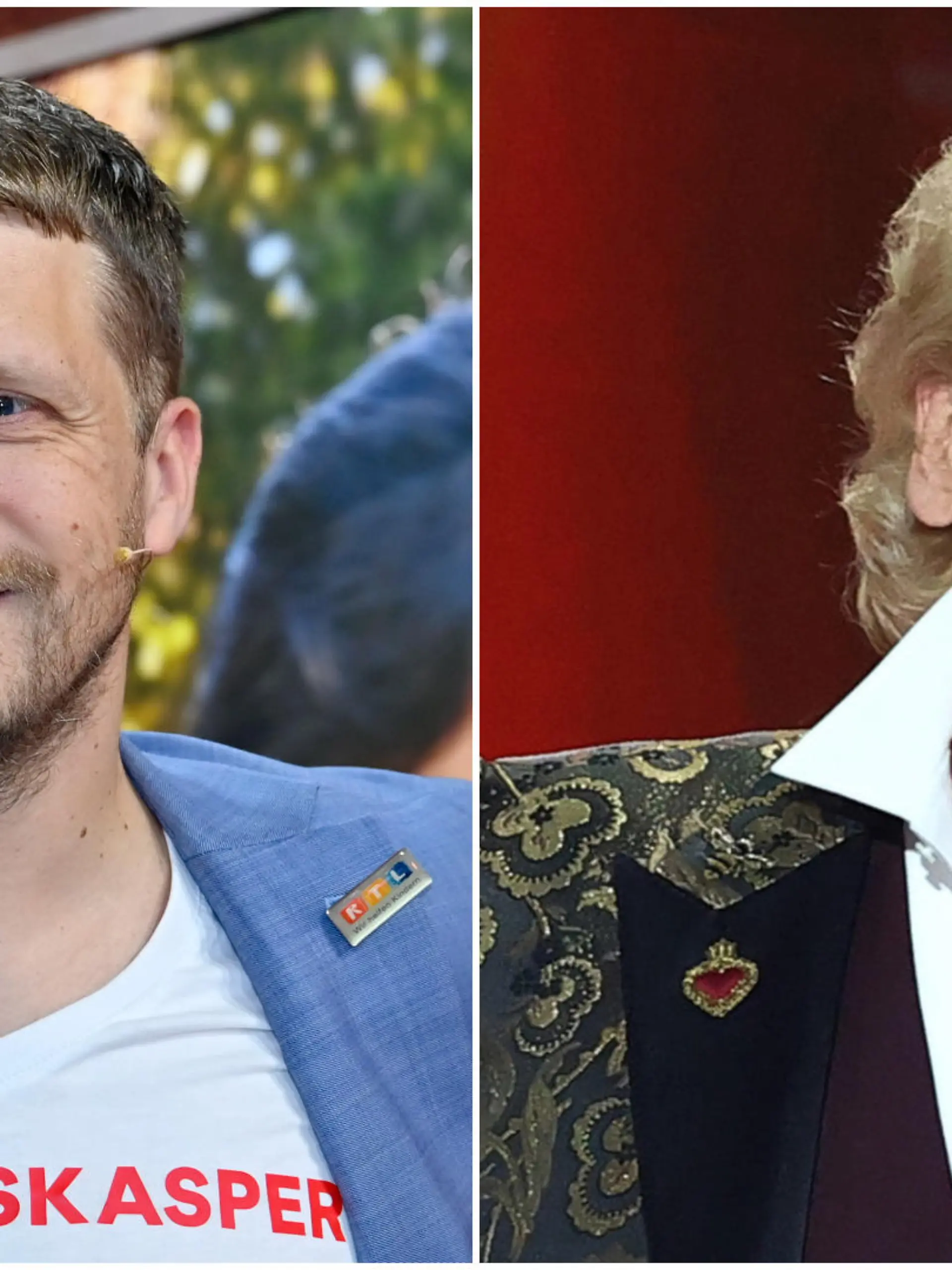 Oliver Pocher und Thomas Gottschalk (Collage)