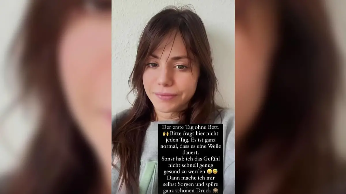 So meldet sich Christina Hänni am 25.11. bei ihren Fans.
