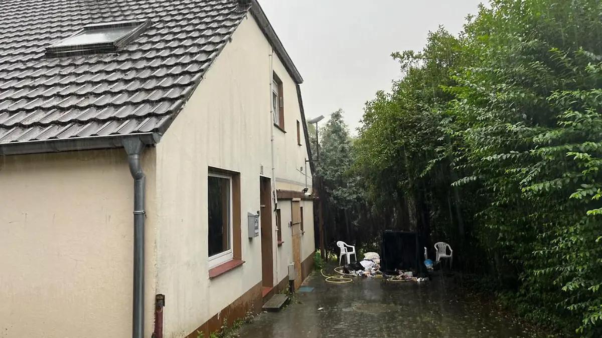 In diesem Haus in Kranenburg soll es zu der tödlichen Attacke gekommen sein