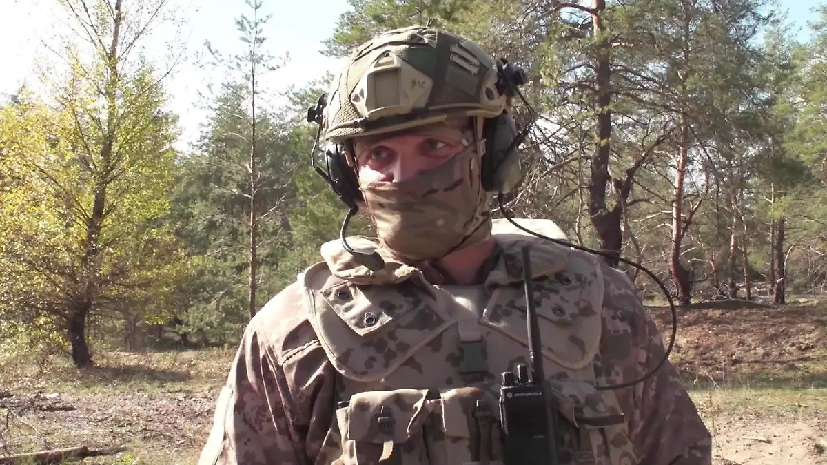 Soldat Sascha hofft auf weitere Rückgewinnungen von Russland annektierter Gebiete.