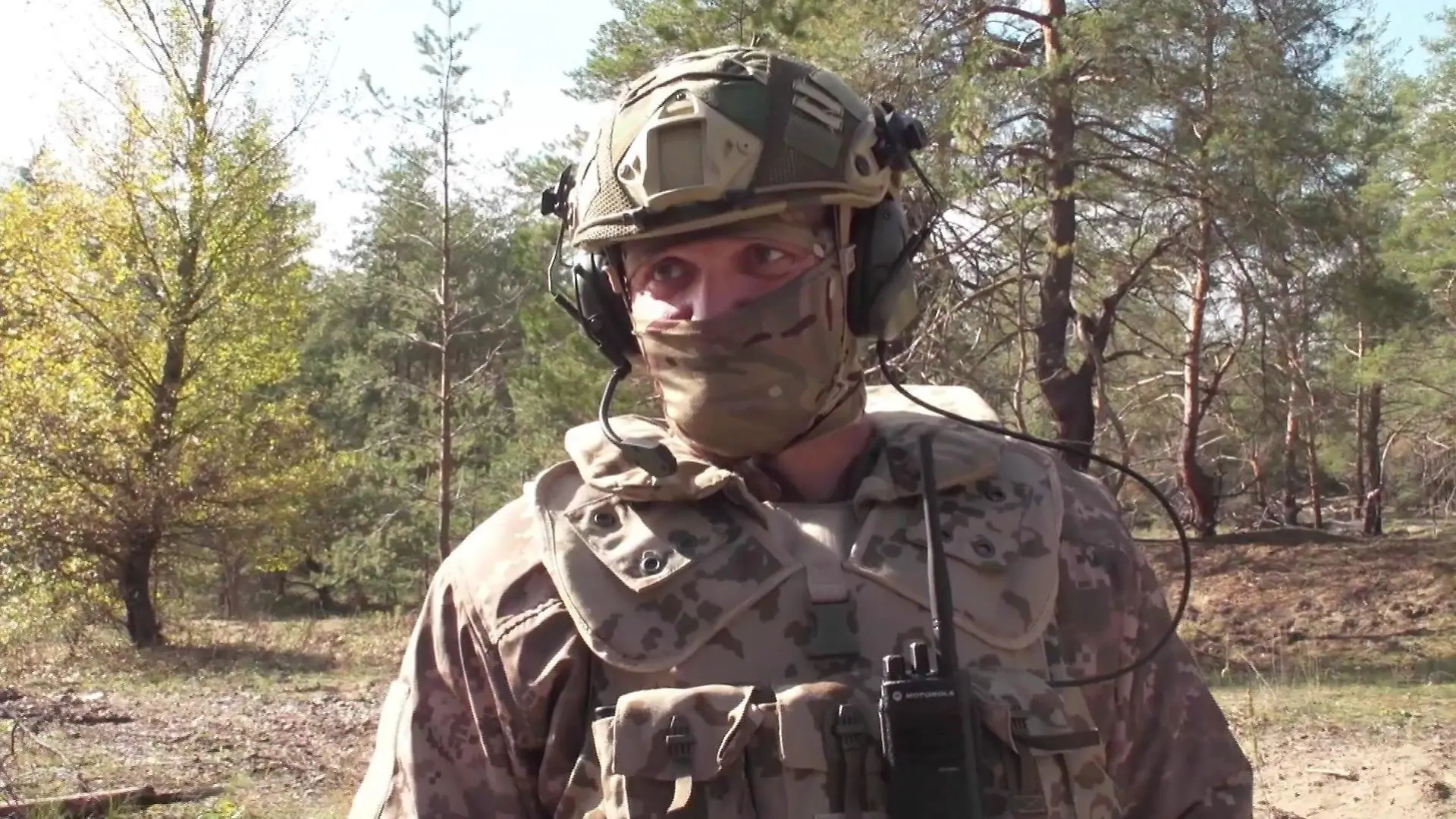 Soldat Sascha hofft auf weitere Rückgewinnungen von Russland annektierter Gebiete.