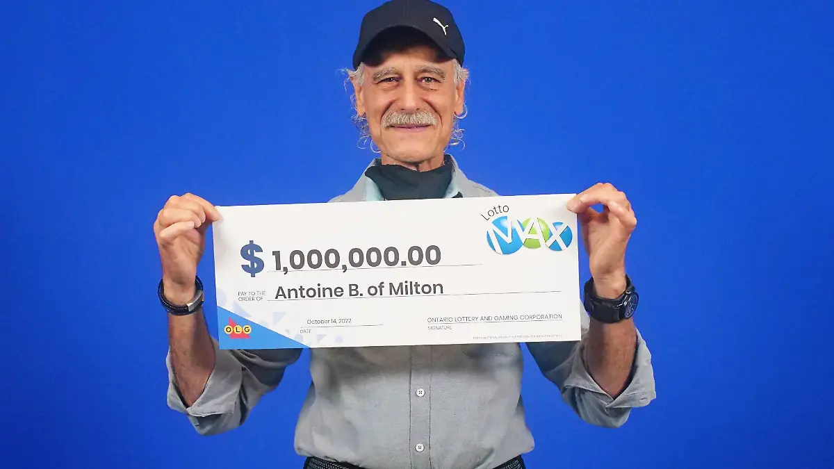 Lottogewinner Antoine Beaini aus Kanada.