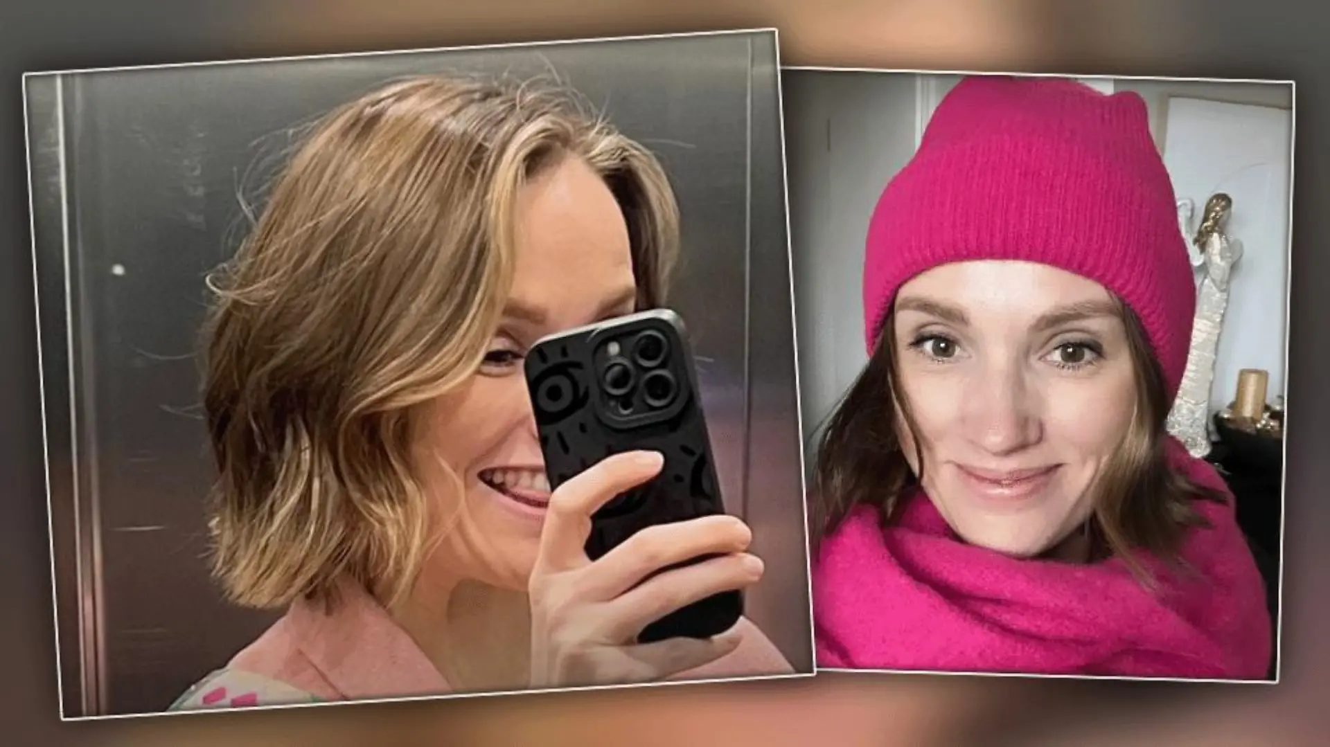 Anna Hofbauer präsentiert ihren neuen Look: Auch cool mit Mütze!