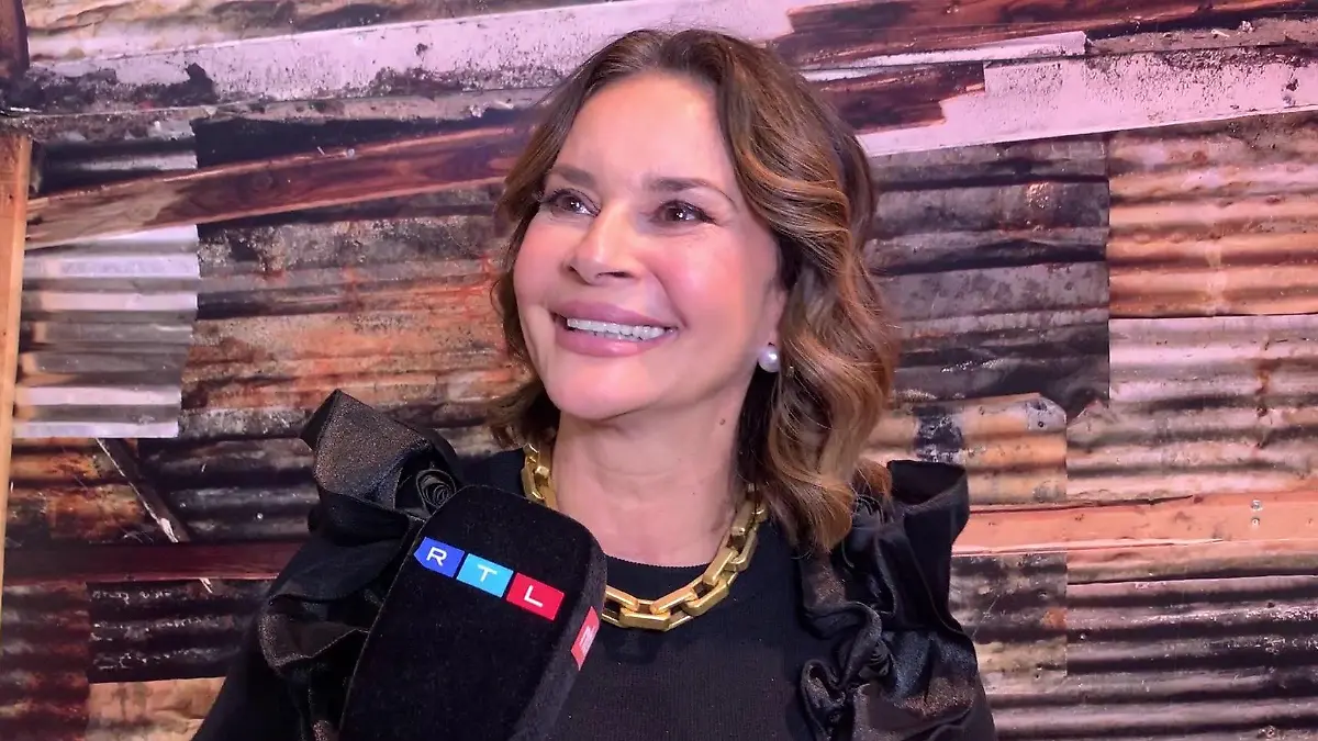Gitta Saxx im Interview beim RTL-Spendenmarathon.