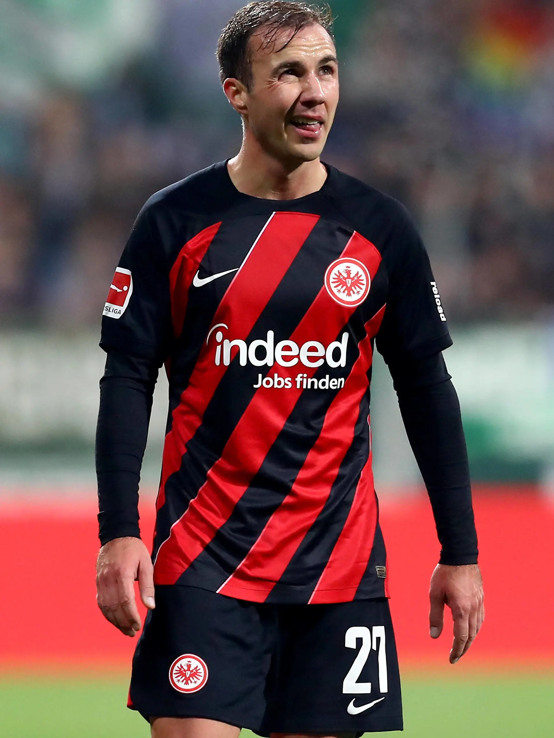 12.11.2023, xtgx, Fussball 1.Bundesliga, SV Werder Bremen - Eintracht Frankfurt emspor, v.l. Mario Götze Goetze of Eintracht Frankfurt DFL/DFB REGULATIONS PROHIBIT ANY USE OF PHOTOGRAPHS as IMAGE SEQUENCES and/or QUASI-VIDEO Bremen *** 12 11 2023, xtgx, Soccer 1 Bundesliga, SV Werder Bremen Eintracht Frankfurt emspor, v l Mario Götze Goetze of Eintracht Frankfurt DFL DFB REGULATIONS PROHIBIT ANY USE OF PHOTOGRAPHS as IMAGE SEQUENCES and or QUASI VIDEO Bremen