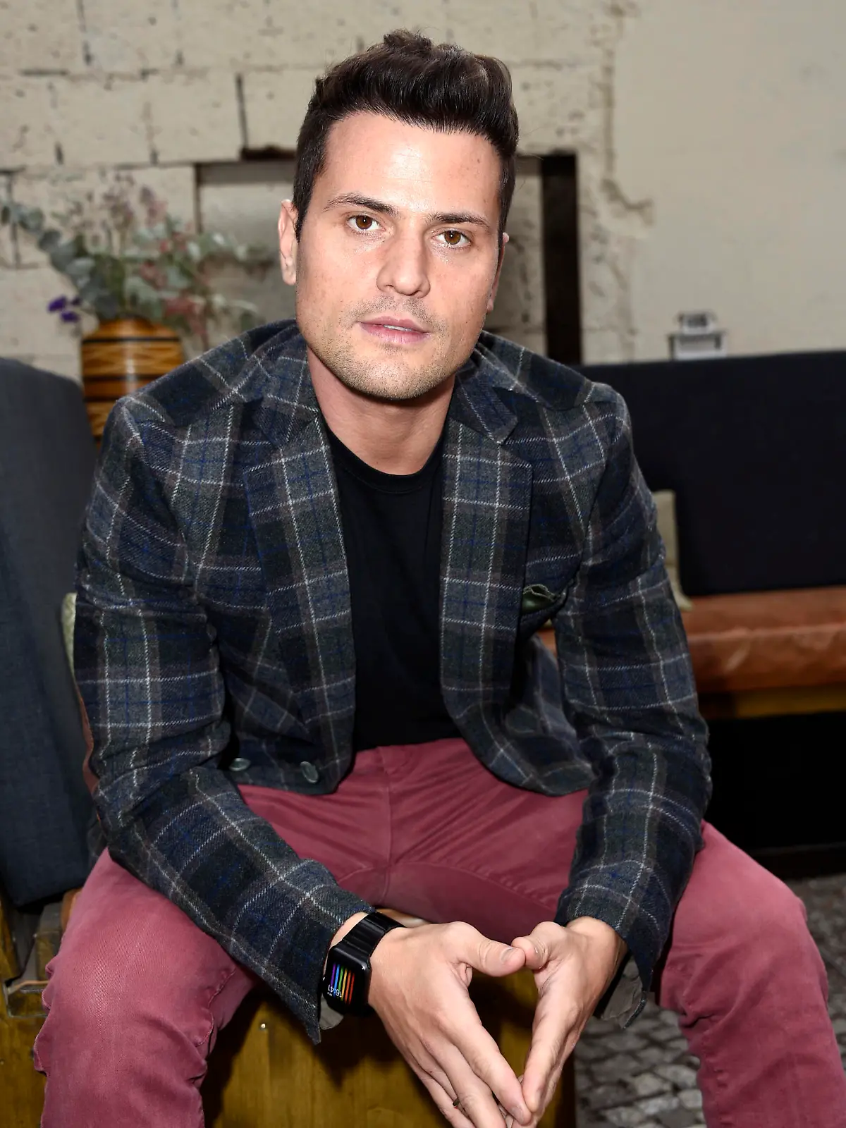 Rocco Stark bei der Präsentation der ersten beiden Weine von Jimi Blue Ochsenknecht im Restaurant heimlichTreu. Berlin, 06.03.2019