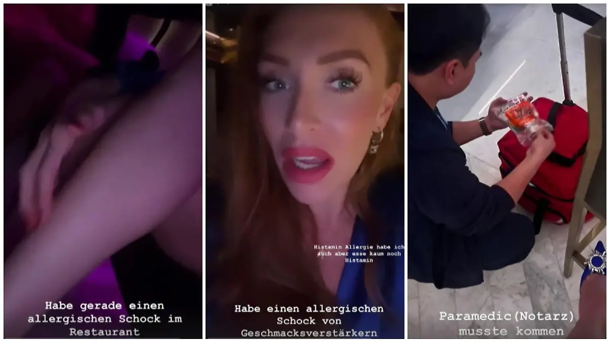 Georgina Fleur ruft den Notarzt