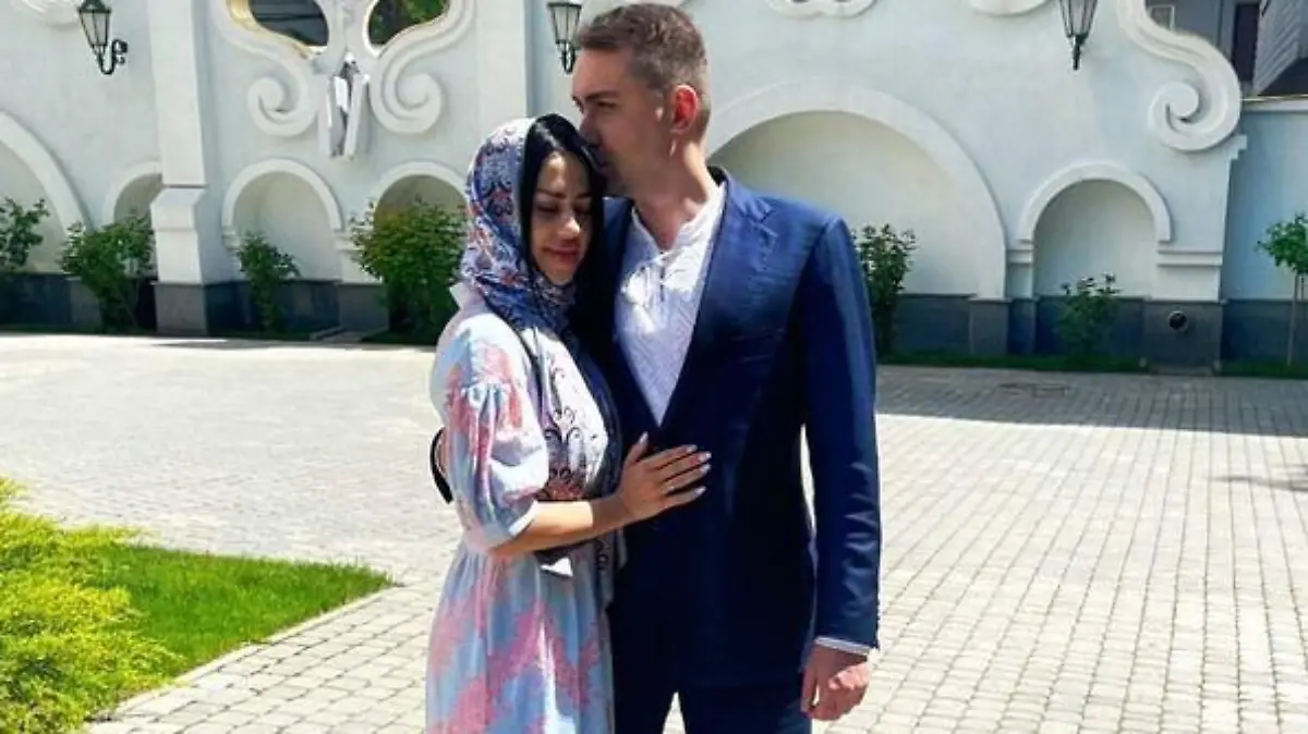 GUR-Chef Kyrylo Budanow und seine Frau Marianna Budanowa.