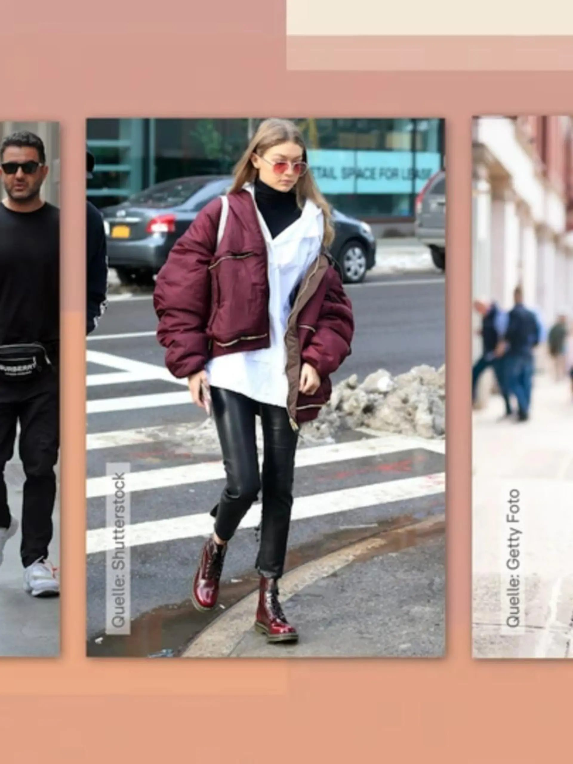 Oh, JA! These boots are made for walkin'…
Und das am besten durch Wind, Regen und Schnee. Denn: Darüber, ob wir unser liebstes Sommer-Dress auch noch im Winter tragen können und wie wir trotz Schietwetter stylish durch die kalte Jahreszeit kommen, entscheidet letztlich der passende – riiichtig – Schuh! Welche drei Styles wir jetzt tragen sollten und wie ihr sie am besten kombiniert, zeigen wir oben im Video.
