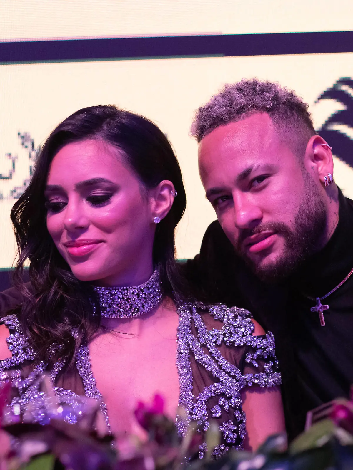 SAO PAULO SP, 06/22/2023 - Archive - BENEFICIAL EVENT / NEYMAR JR INSTITUTE - Neymar Jr e Bruna Biancardi at the Third Edition of the Neymar Jr Auction held at Club Monte Libano, on the night of this Thursday 22. Sao Paulo Brasil Copyright: xGustavoxMottax