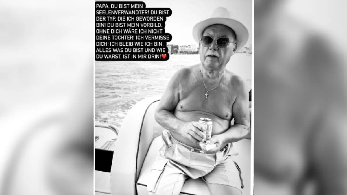 Screenshot aus Evelyn Burdeckis Instagram-Story.