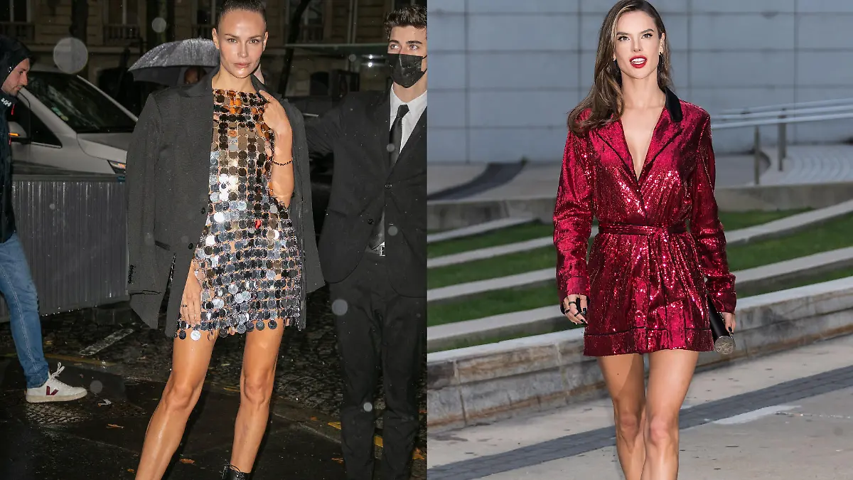 Diese Models wissen wie es geht: Paillette for President!