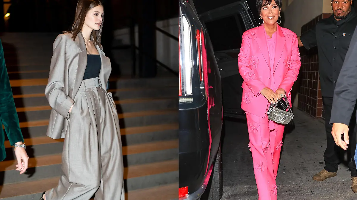 Kris Jenner will auffallen, Kaia Gerbe setzt dagegen lieber auf Understatement - glänzt aber trotzdem!