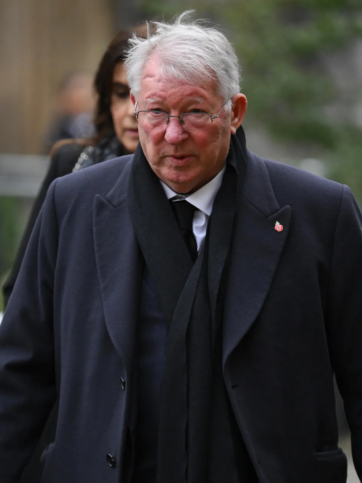 Sir Alex Ferguson attending the funeral of Sir Bobby Charlton, Manchester Cathedral. Credit: Doug Peters/EMPICS / action press