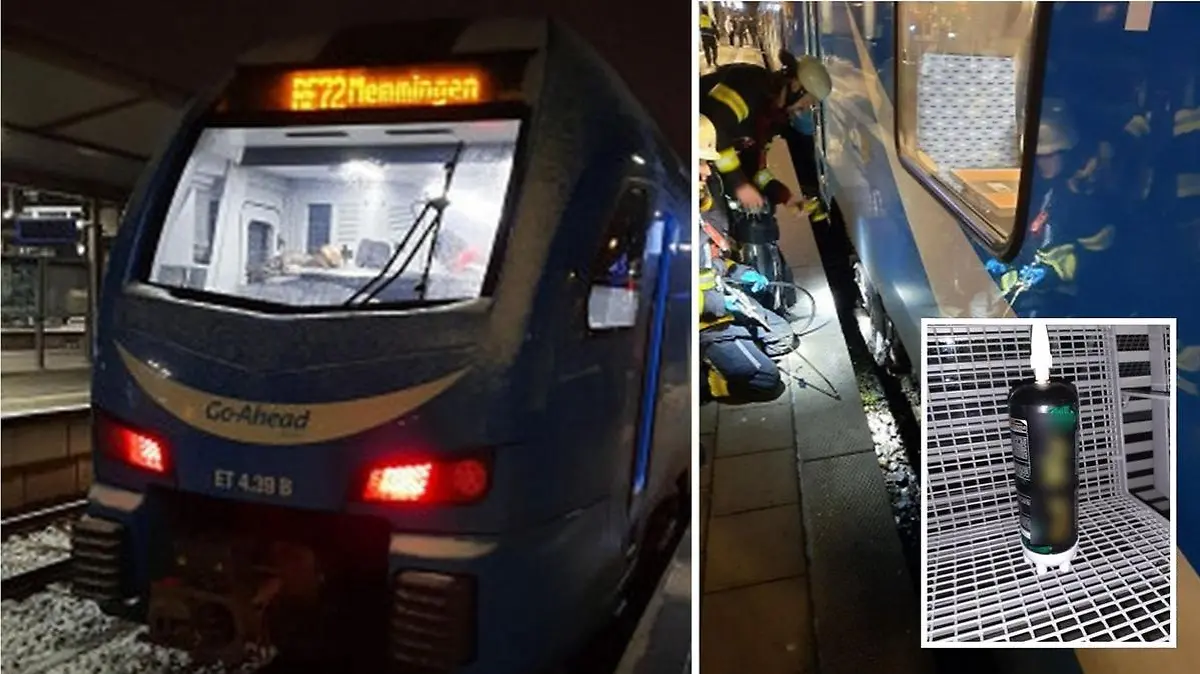 Sogenanntes "Lachgas" wurde einem 16-Jährigen zum Verhängnis. Nach Inhalation am Pasinger Bahnhof geriet er unter eine Regionalbahn und wurde schwer verletzt.