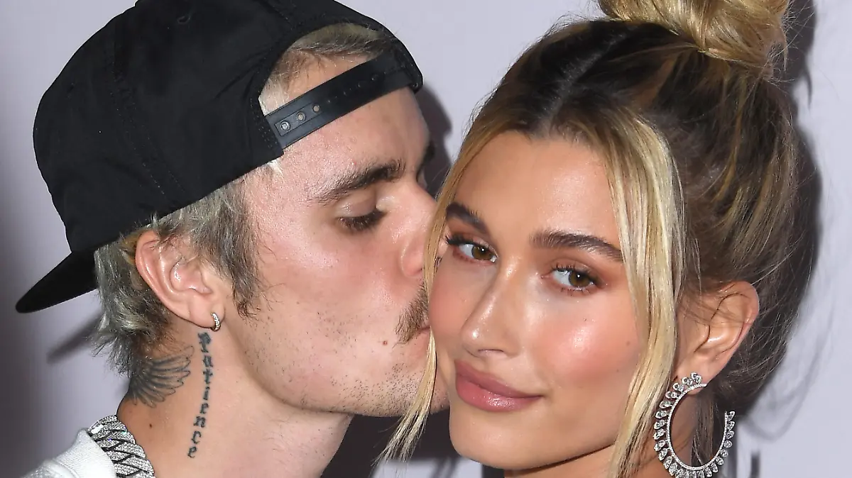 LOS ANGELES, CALIFORNIA - JANUARY 27: Justin Bieber and Hailey Bieber  arrives at the Premiere Of YouTube Originals' "Justin Bieber: Seasons"  at Regency Bruin Theatre on January 27, 2020 in Los Angeles, California. (Photo by Steve Granitz/WireImage)