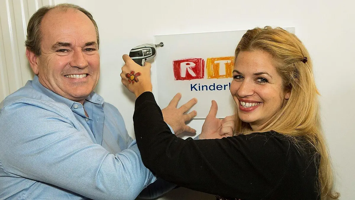 Patin Susan Sideropoulos und Wolfram Kons, Gesamtleiter RTL Charity