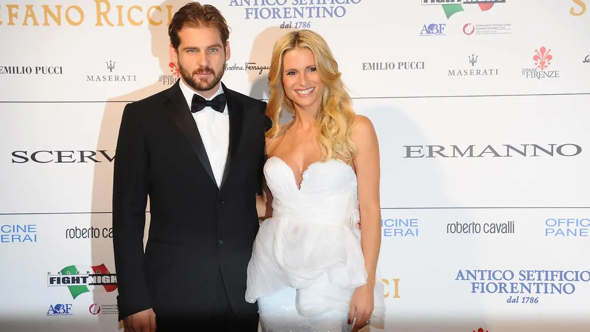Firenze 8/9/2014 Celebrity night - Tomaso Trussardi e Michelle Hunziker Italy Photo Press - World Copyright - Celebrity Fight Night Toscana PUBLICATIONxNOTxINxITA 0
Firenze 8 9 2014 Celebrity Night Tomaso Trussardi e Michelle Hunziker Italy Photo Press World Copyright Celebrity Fight Night Toscana PublicationxNotxInxITA 0