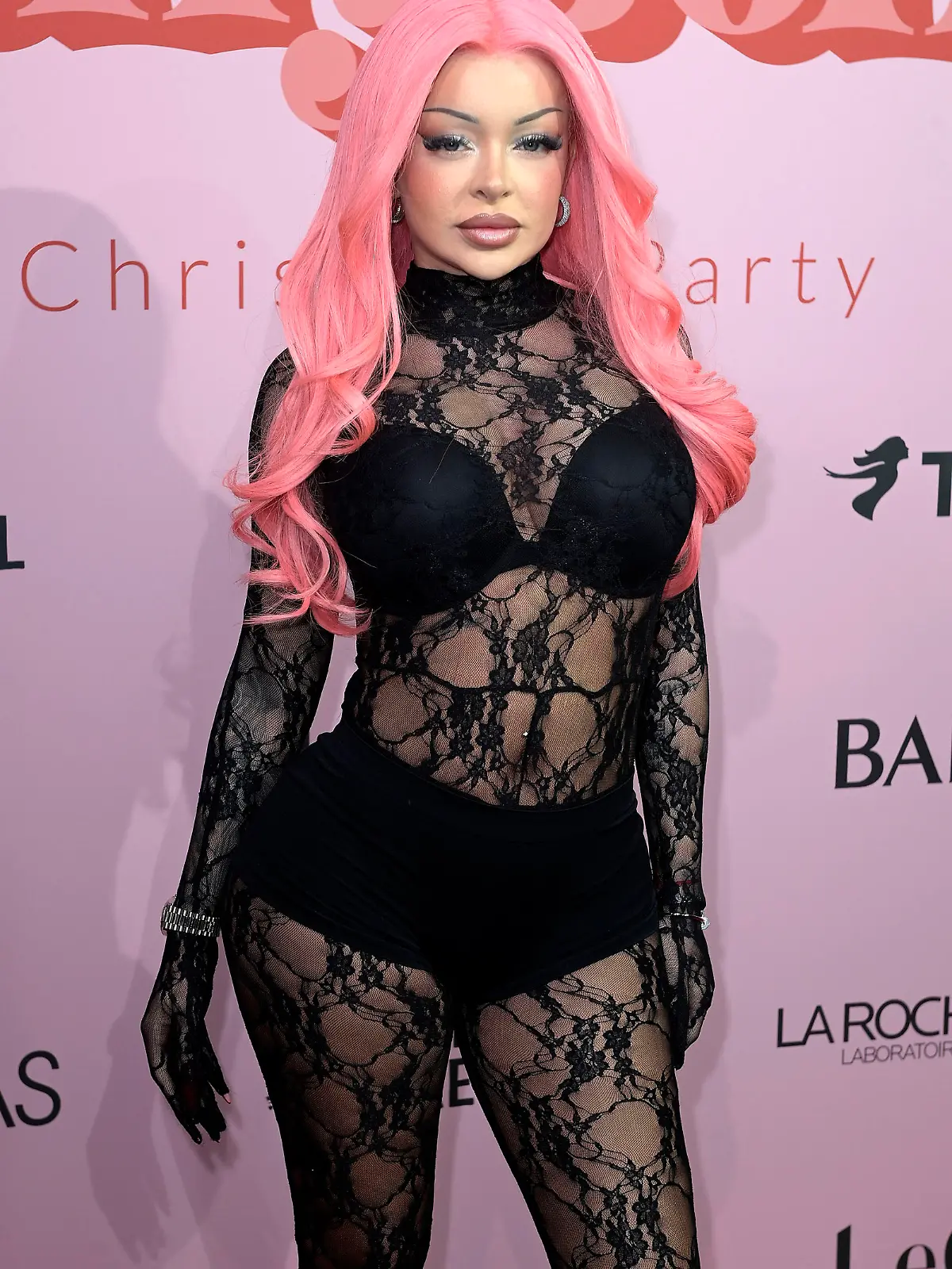 Katja Krasavice bei der LeGer by Lena Gercke Holly Jolly Christmas Party im Coccodrillo. Berlin, 29.11.2023