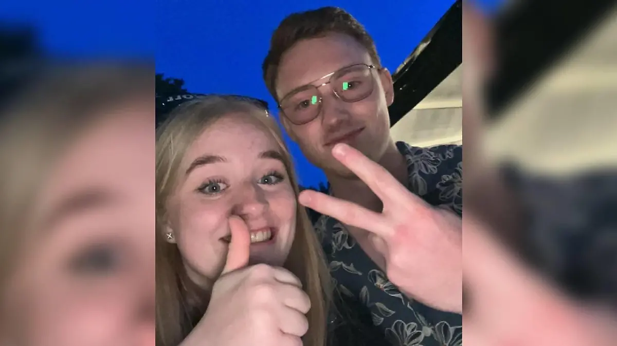 Nico vor dem Unfall mit seiner Cousine Yara - er galt als offen, freundlich und hilfsbereit