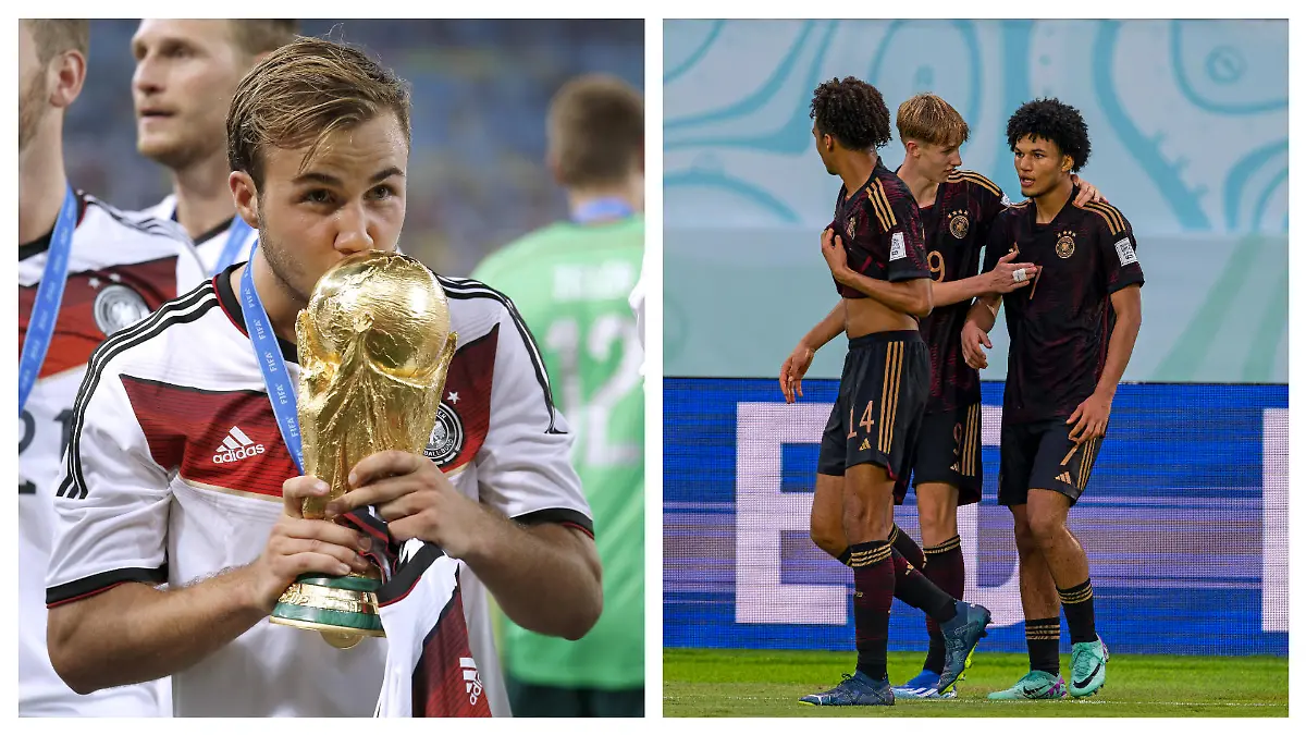 Mario Götze drückt der U17 fest die Daumen.