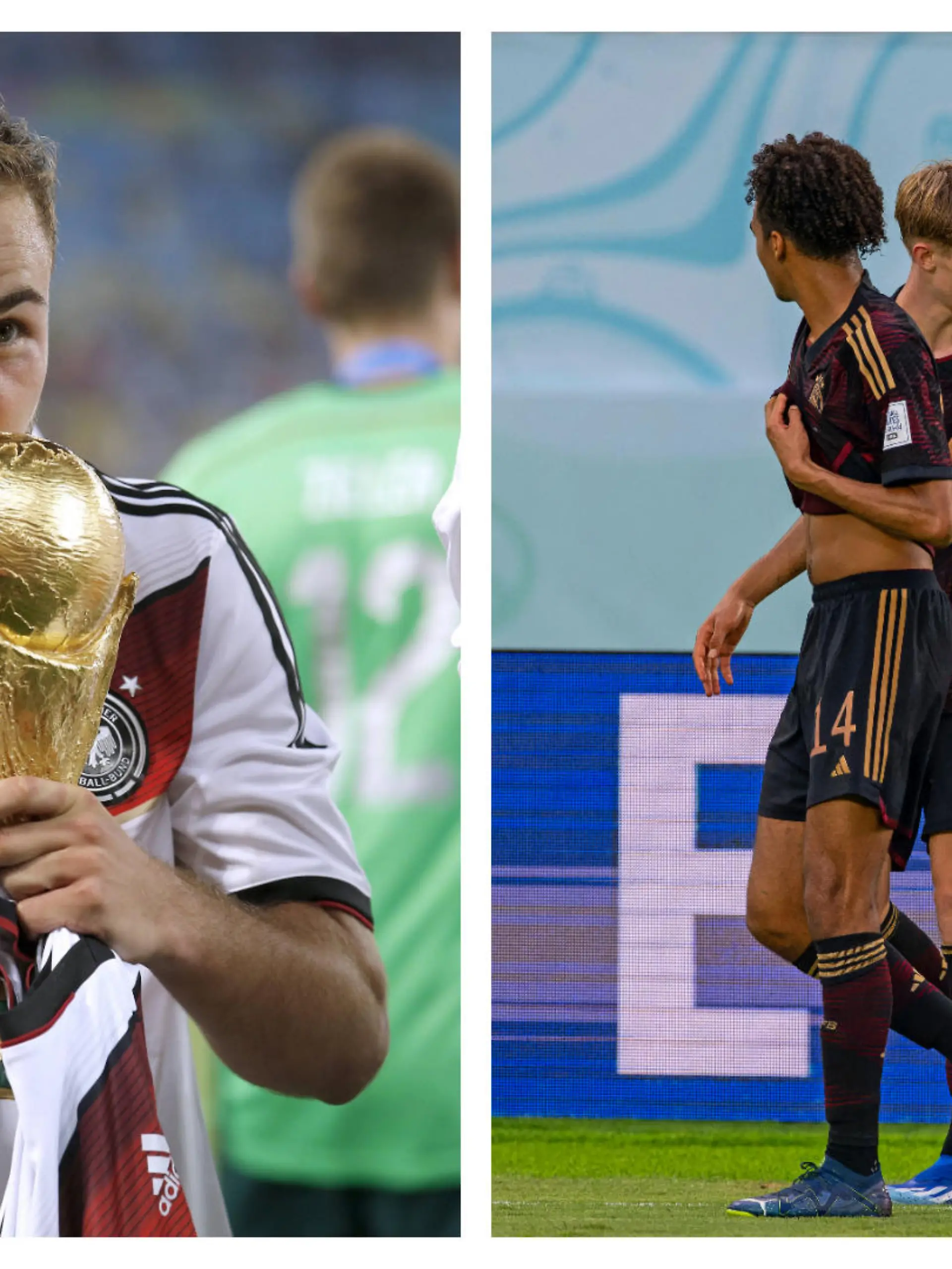 Mario Götze drückt der U17 fest die Daumen.