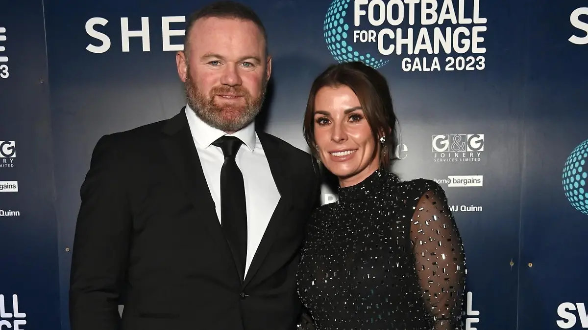 BGUK_2779974 - Manchester, UNITED KINGDOM - Football For Change Gala 2023 at Old Trafford Cricket Ground in Manchester
Pictured: Wtne Rooney,Coleen Rooney
BACKGRID UK 18 NOVEMBER 2023
BYLINE MUST READ: FARRELL / BACKGRID