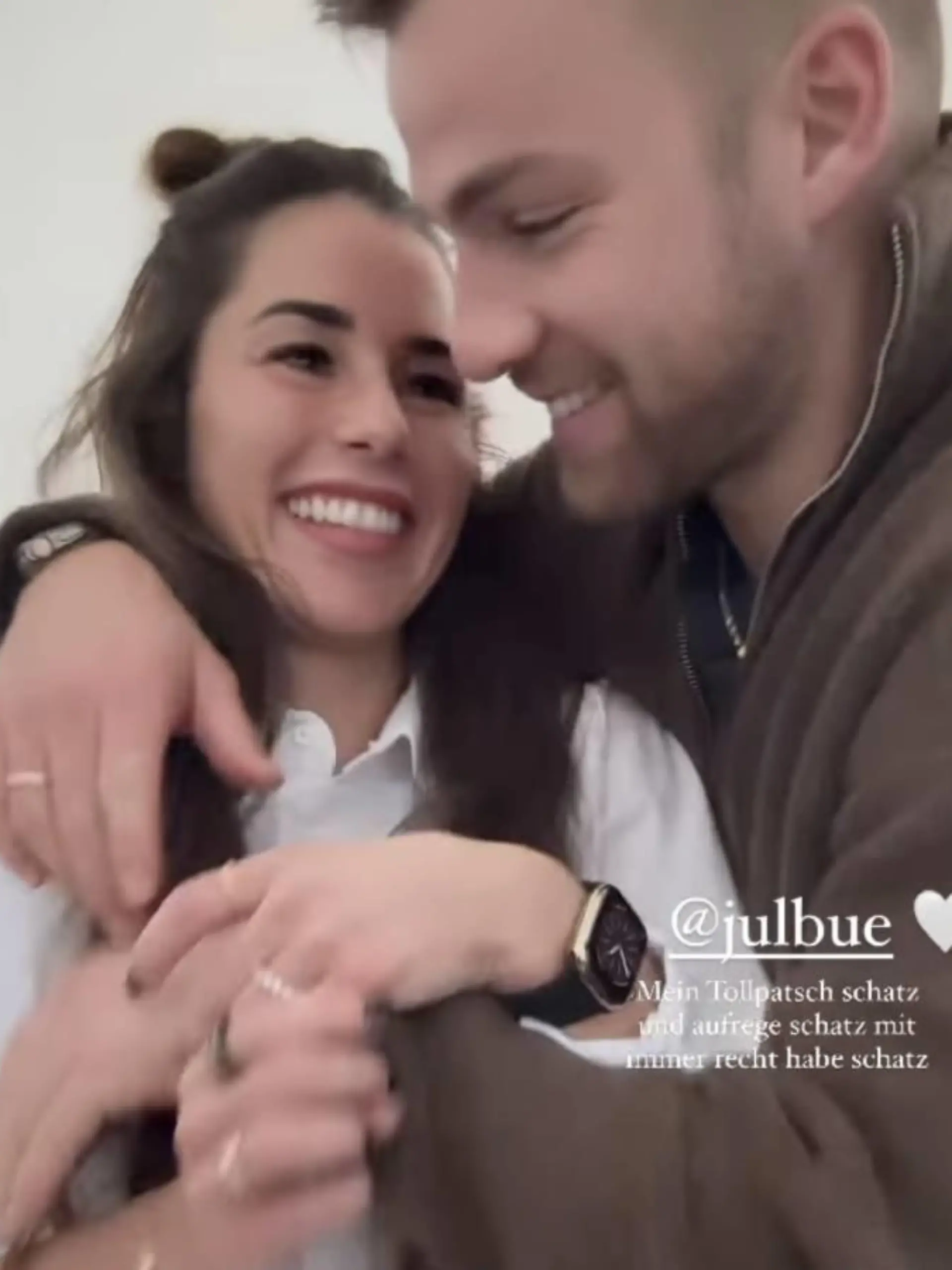 Versöhnung nach Streit: Hier vertragen sich Sarah und Julian Engels wieder