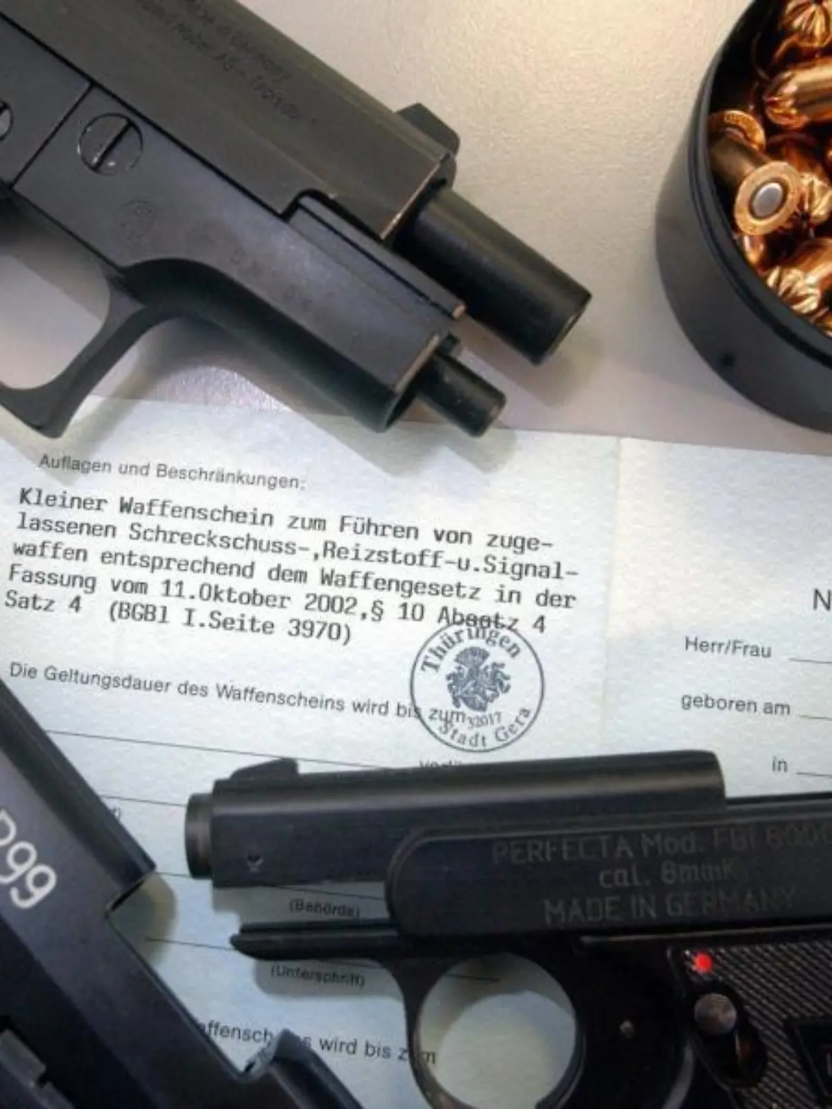 "Kleiner Waffenschein"