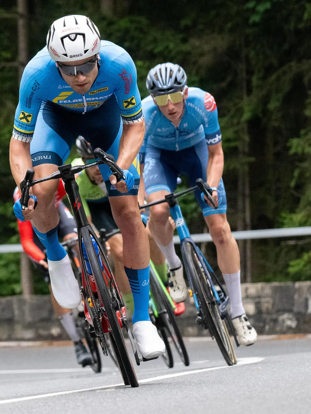 CYCLING - Tour of Austria 2023 DORNBIRN,AUSTRIA,02.JUL.23 - CYCLING - Tour of Austria, stage 1, Dornbirn - Dornbirn. Image shows Felix Ritzinger AUT/Team Felbermayr - Simplon Wels. PUBLICATIONxNOTxINxAUTxSUIxSWE GEPAxpictures/xOliverxLerch