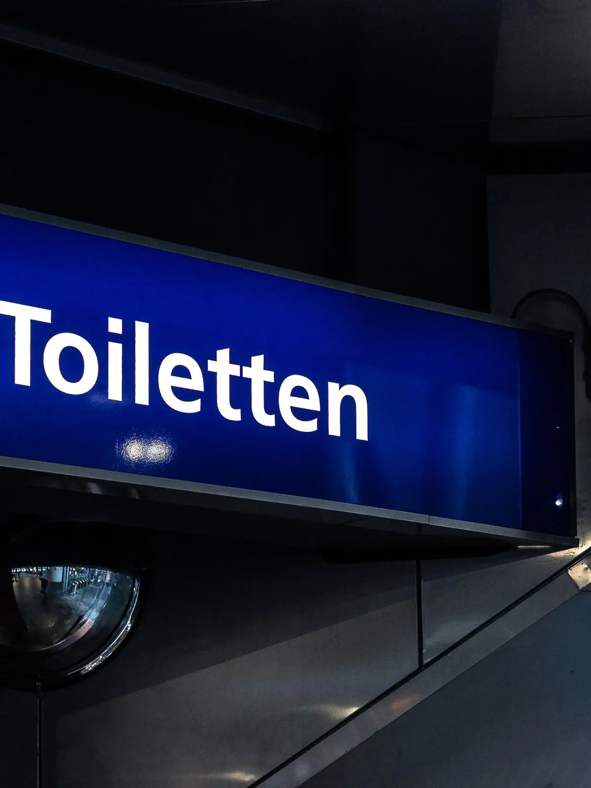 Public toilet at station Amsterdam Bijlmer ArenA